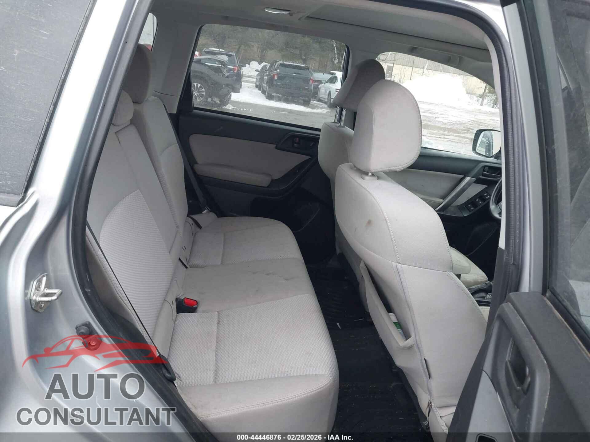 SUBARU FORESTER 2016 - JF2SJADC7GH489364
