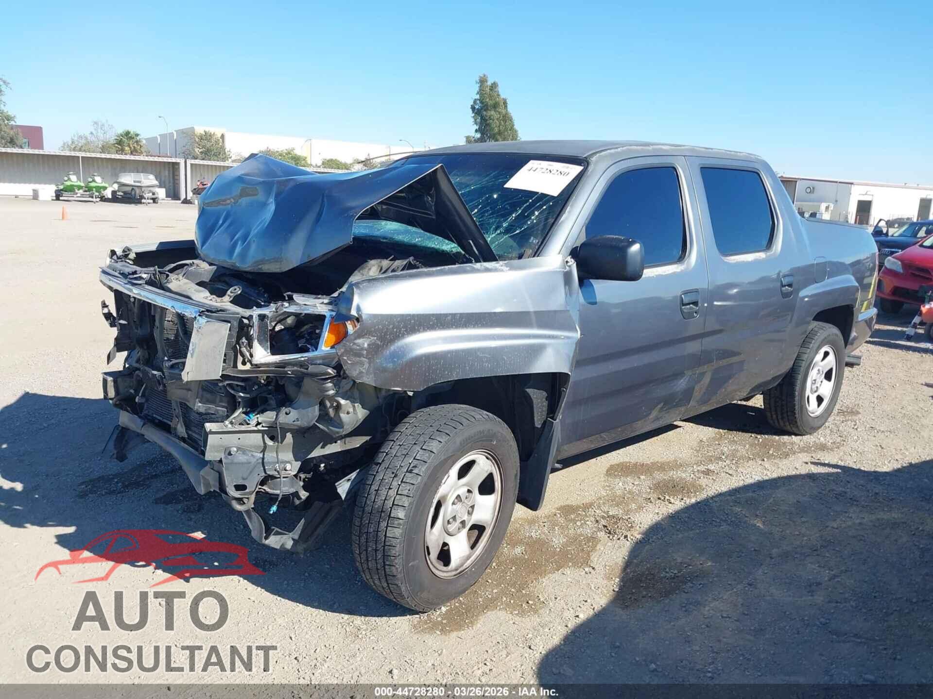 HONDA RIDGELINE 2011 - 5FPYK1F2XBB003009