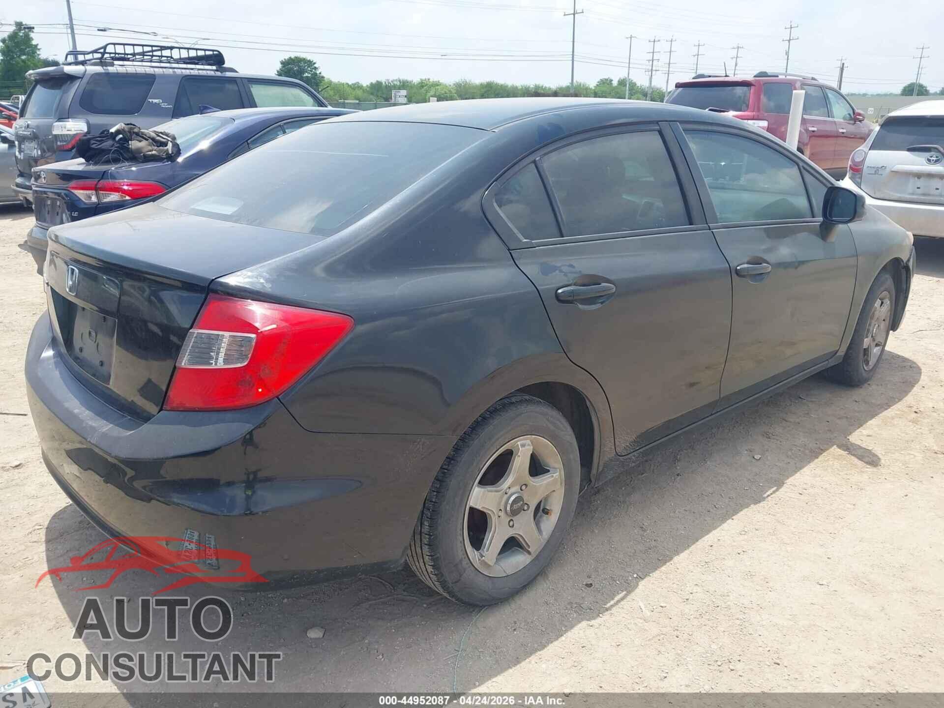 HONDA CIVIC 2012 - 2HGFB2F55CH608911