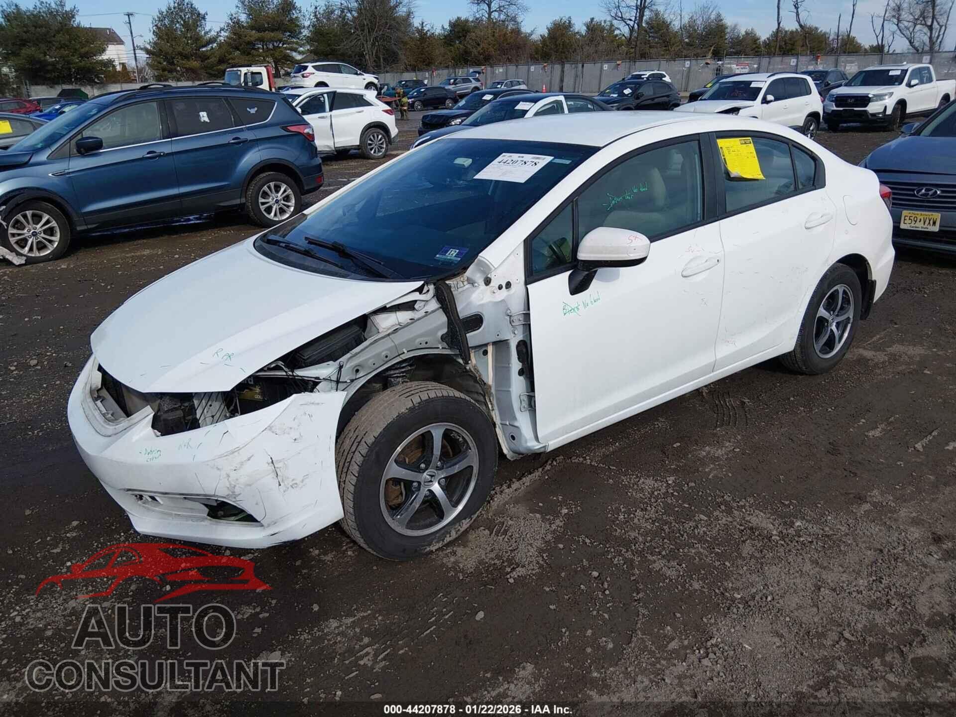 HONDA CIVIC 2015 - 19XFB2F77FE297465