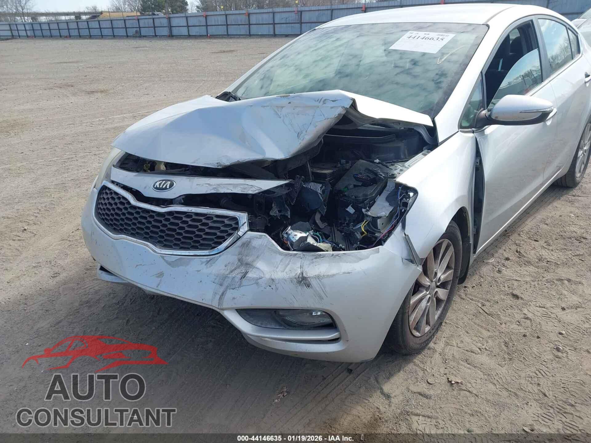 KIA FORTE 2015 - KNAFX4A80F5344437