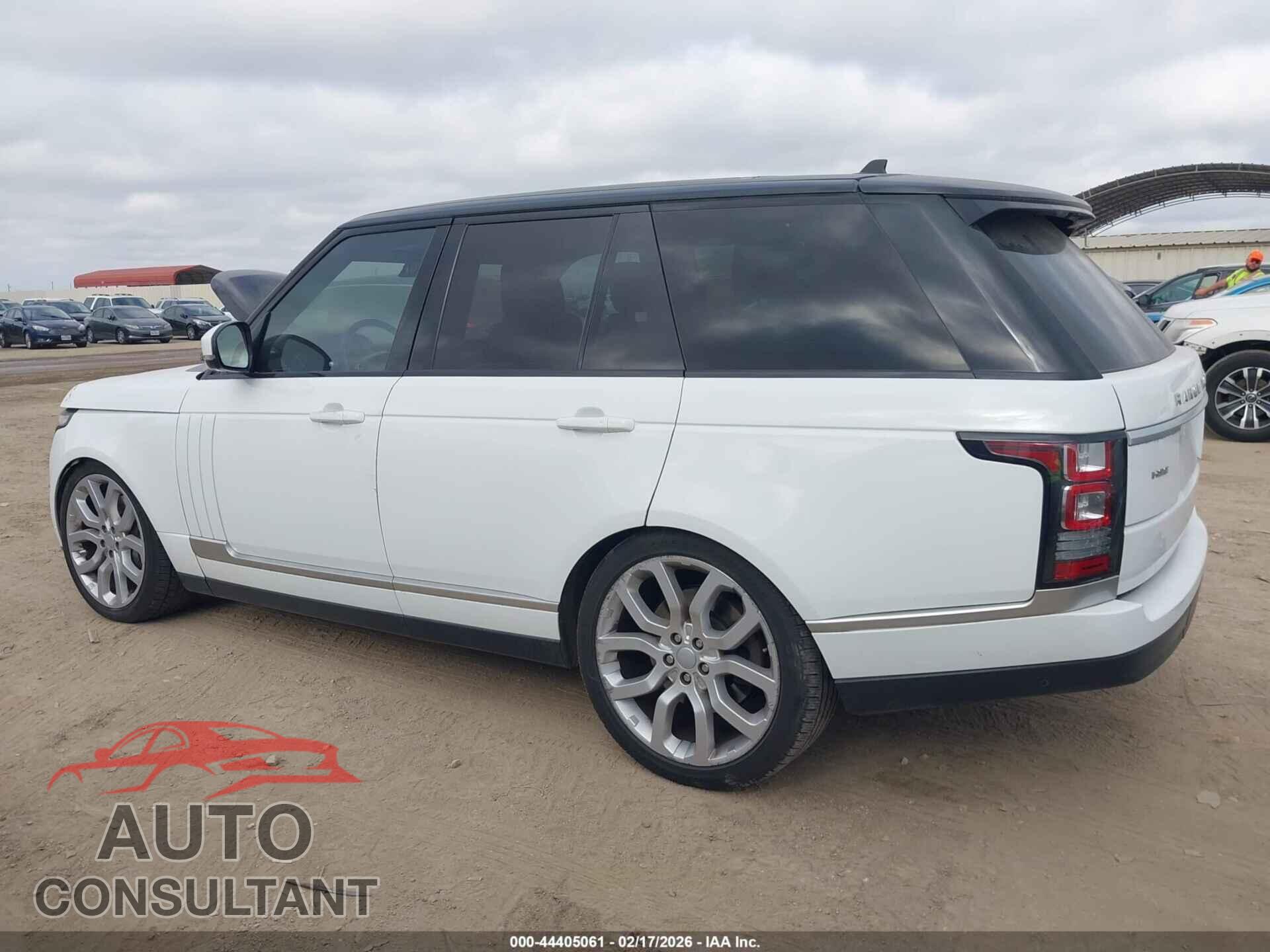 LAND ROVER RANGE ROVER 2016 - SALGS2VF4GA283694