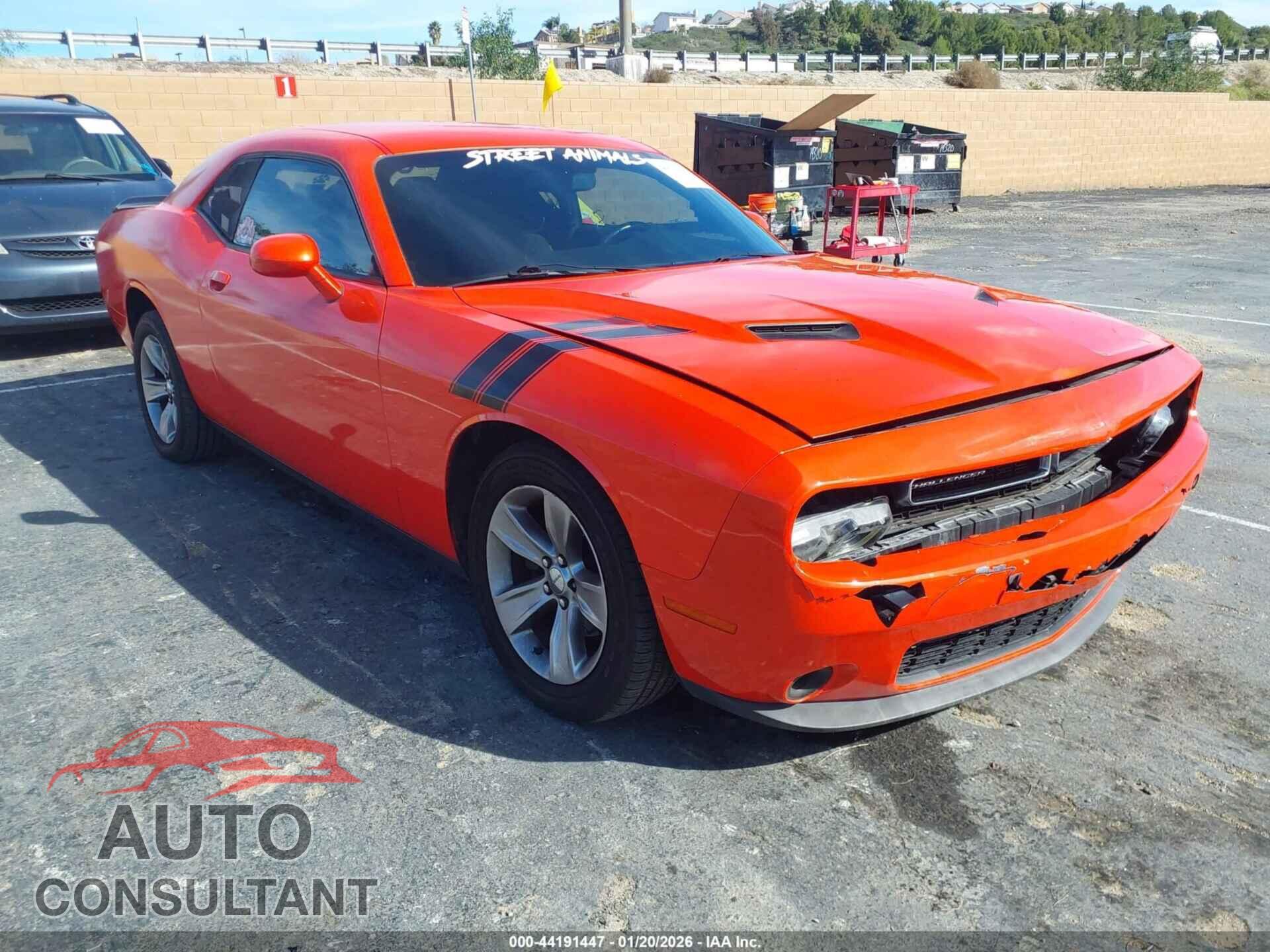 DODGE CHALLENGER 2016 - 2C3CDZAG7GH305569
