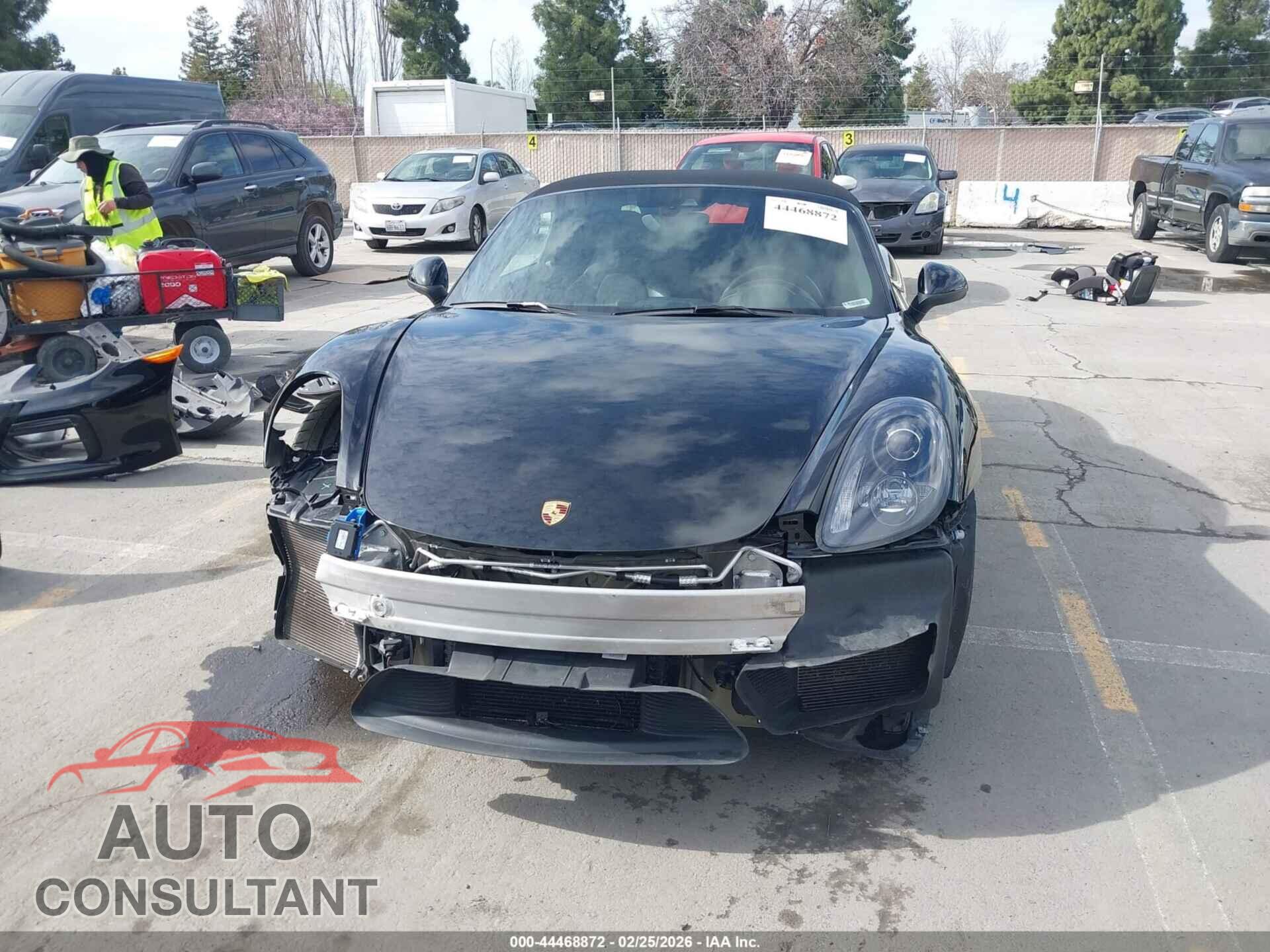 PORSCHE BOXSTER 2015 - WP0CB2A81FS140384