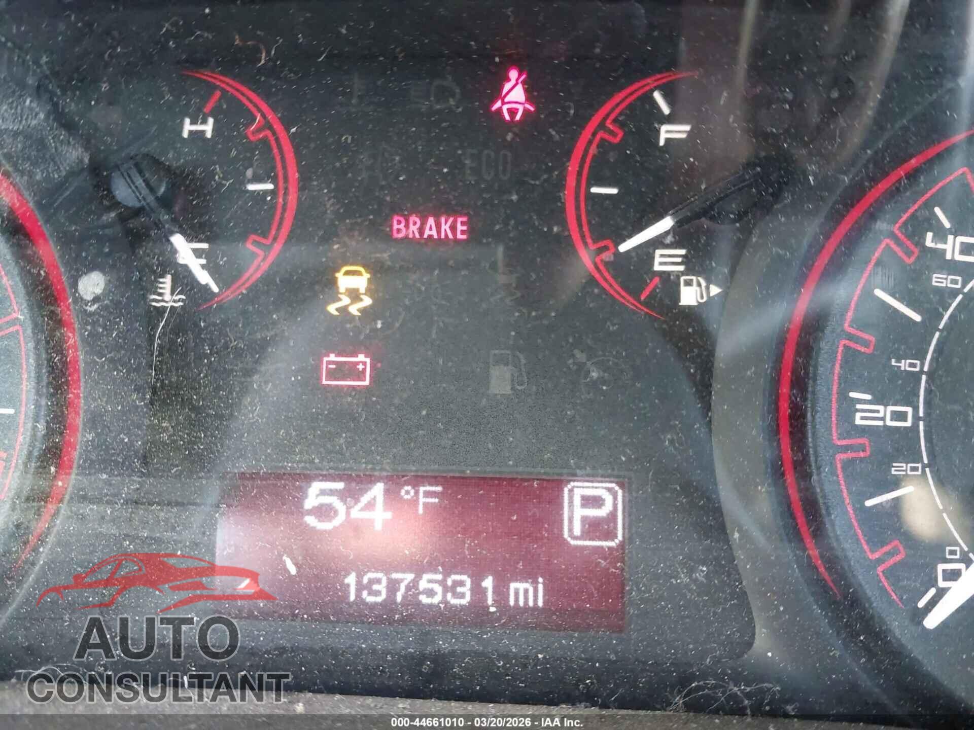 DODGE DART 2013 - 1C3CDFBA9DD321497