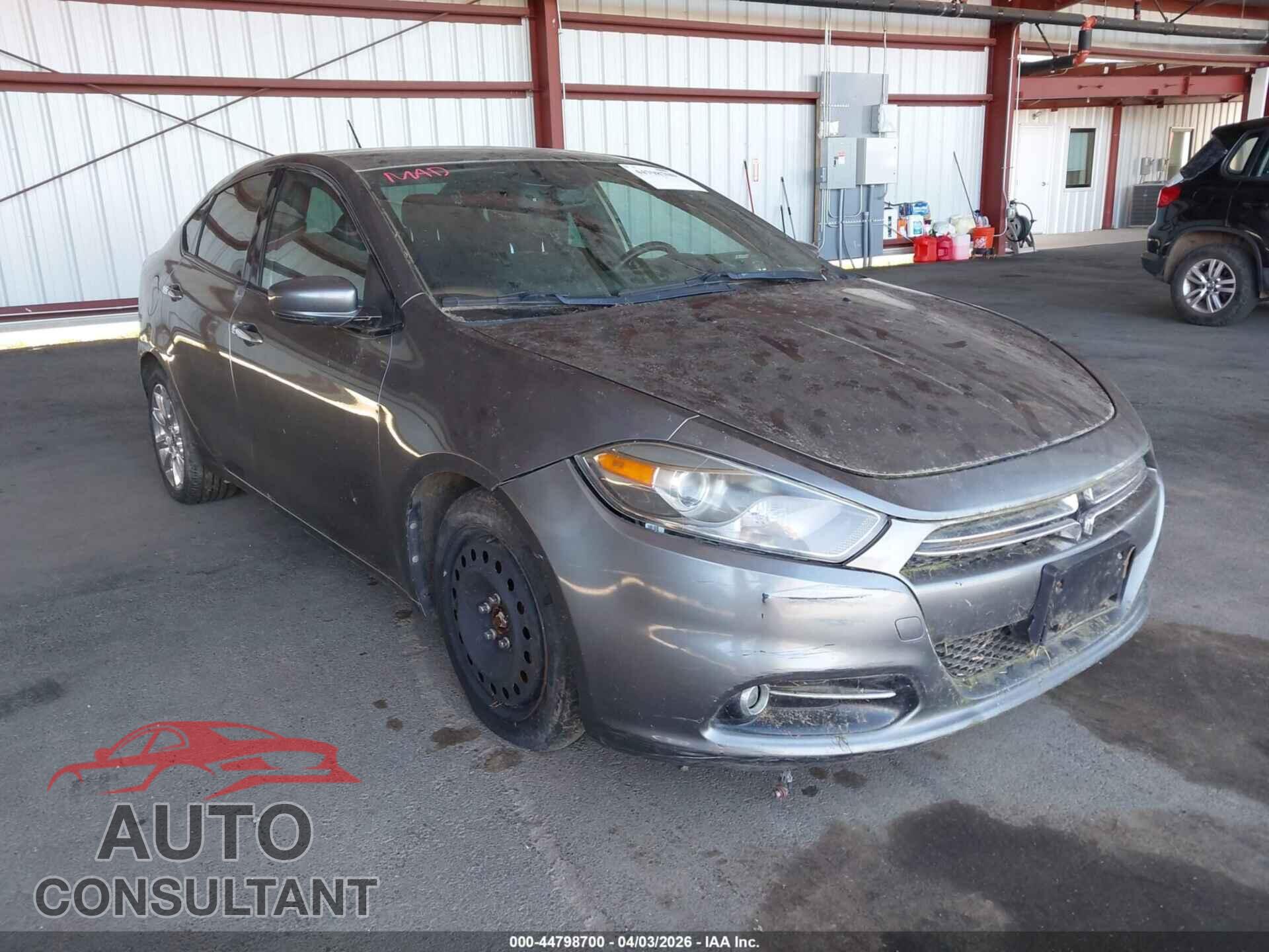 DODGE DART 2013 - 1C3CDFCH9DD256985