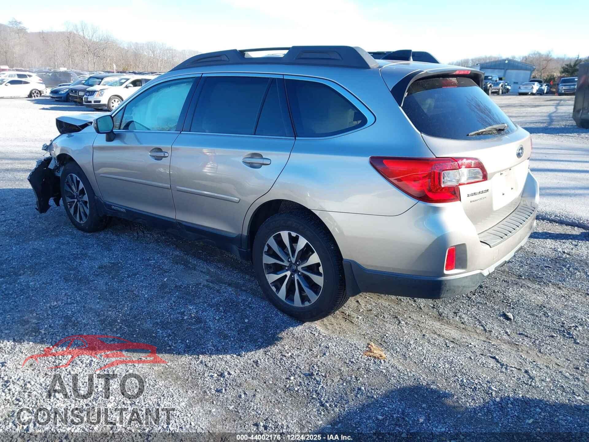 SUBARU OUTBACK 2016 - 4S4BSANC4G3242225