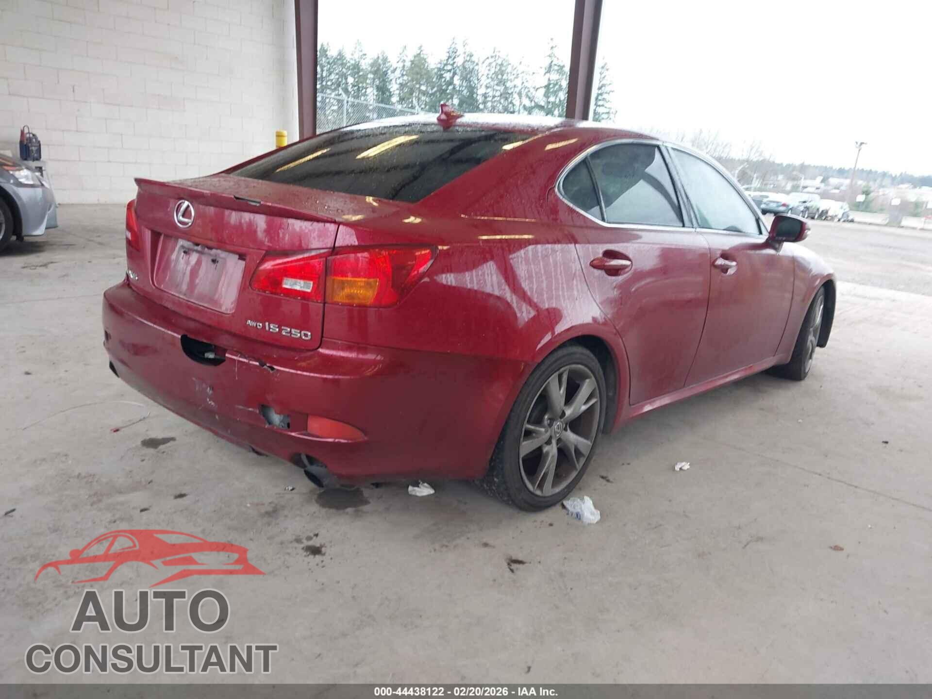 LEXUS IS 250 2009 - JTHBK262995106341