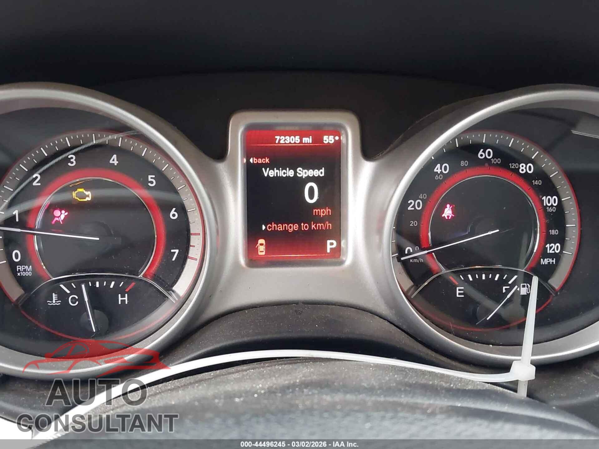 DODGE JOURNEY 2017 - 3C4PDCAB8HT558701