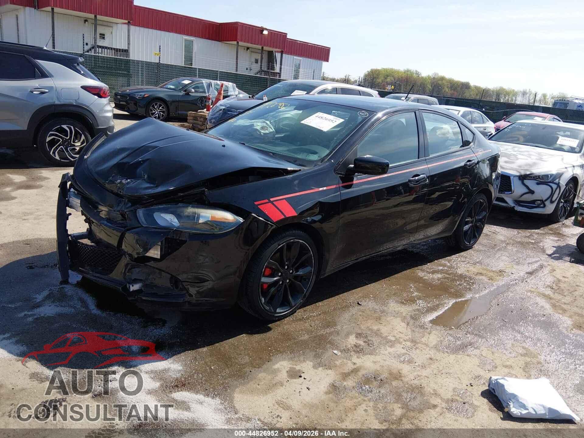 DODGE DART 2016 - 1C3CDFFA2GD818101