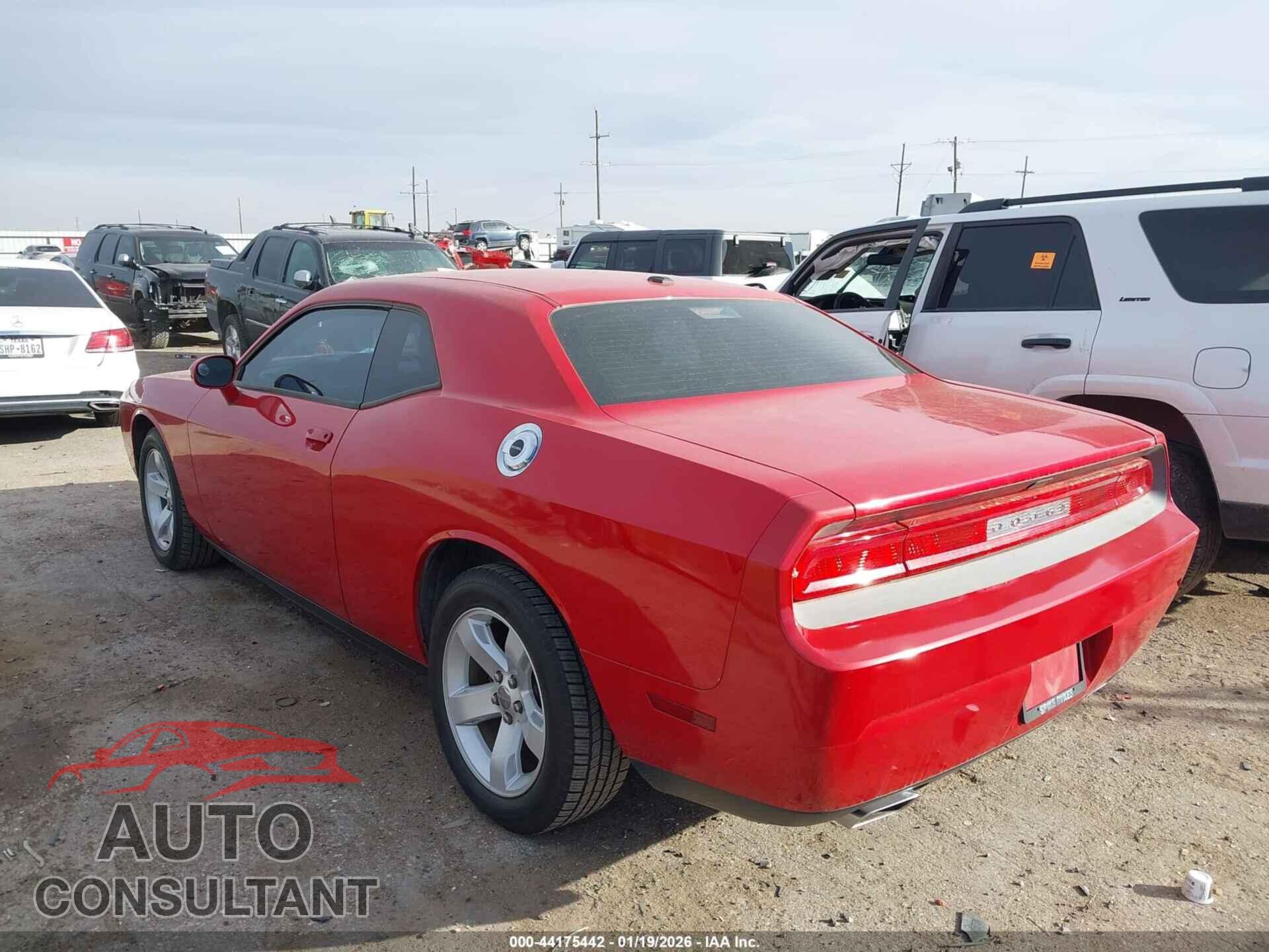 DODGE CHALLENGER 2012 - 2C3CDYAG0CH209965
