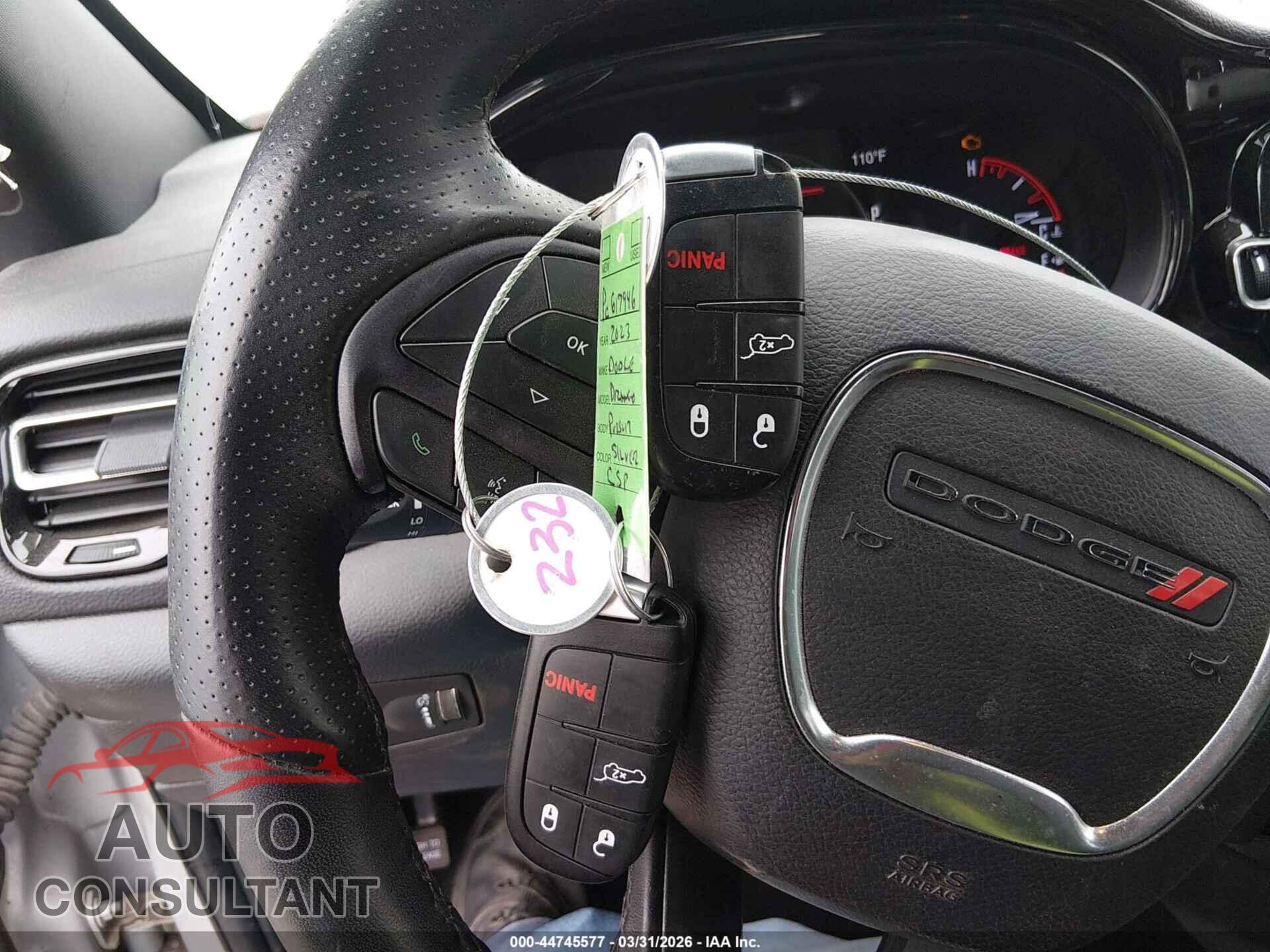 DODGE DURANGO 2023 - 1C4SDJFT2PC617946