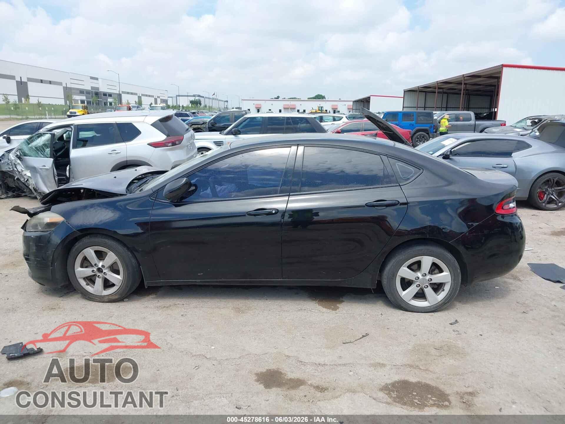 DODGE DART 2015 - 1C3CDFBB7FD265202
