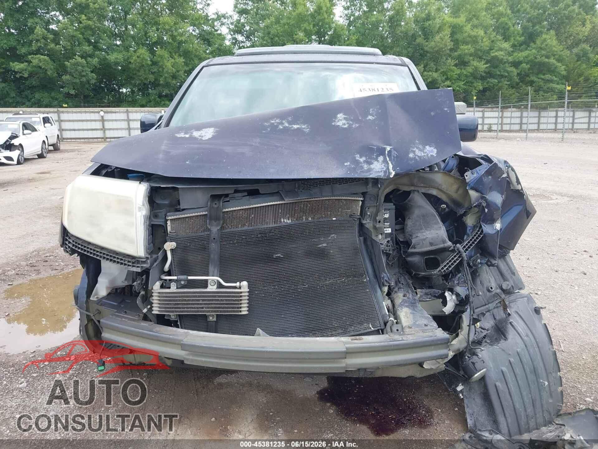 HONDA PILOT 2013 - 5FNYF4H65DB011987