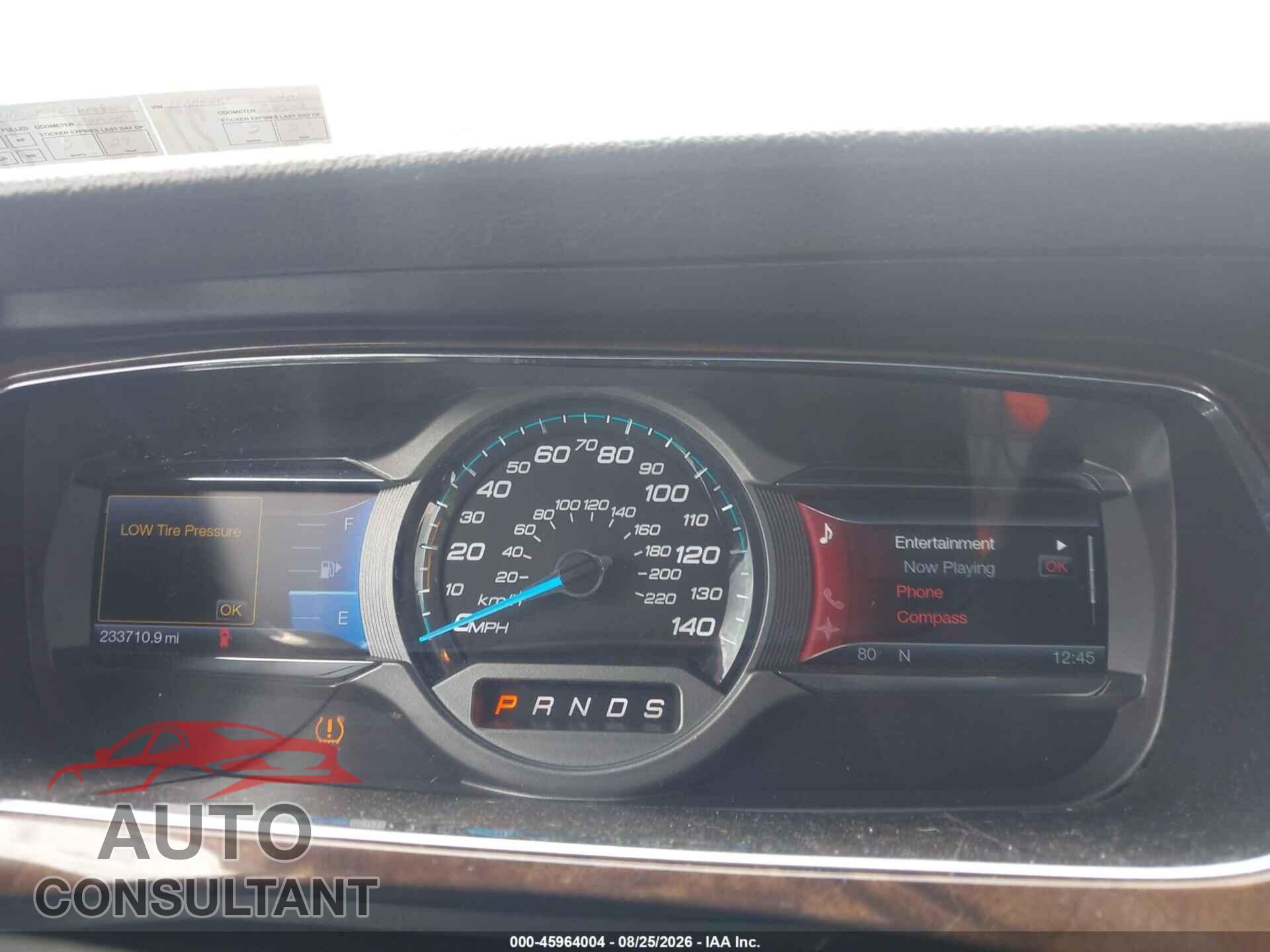 FORD TAURUS 2013 - 1FAHP2F83DG114780