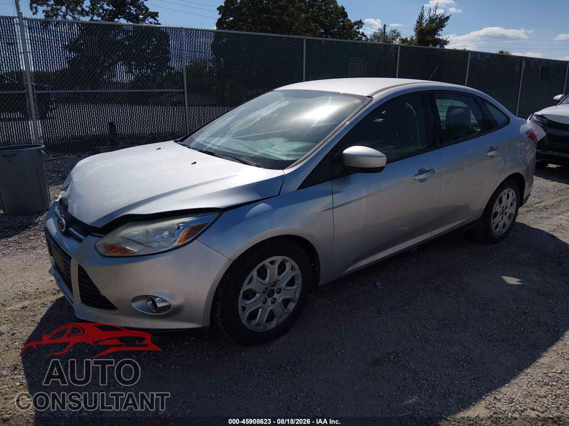 FORD FOCUS 2012 - 1FAHP3F22CL418903