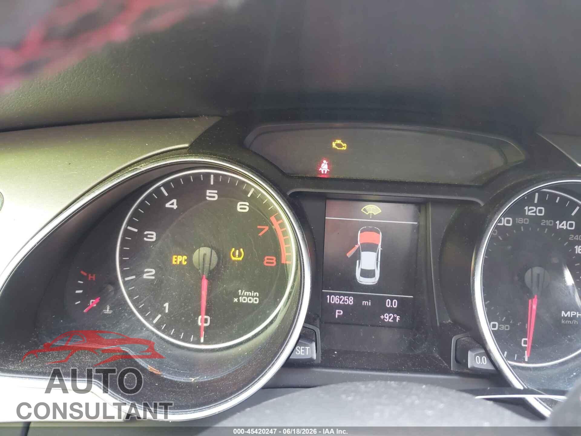 AUDI A5 2012 - WAULFAFR1CA016436