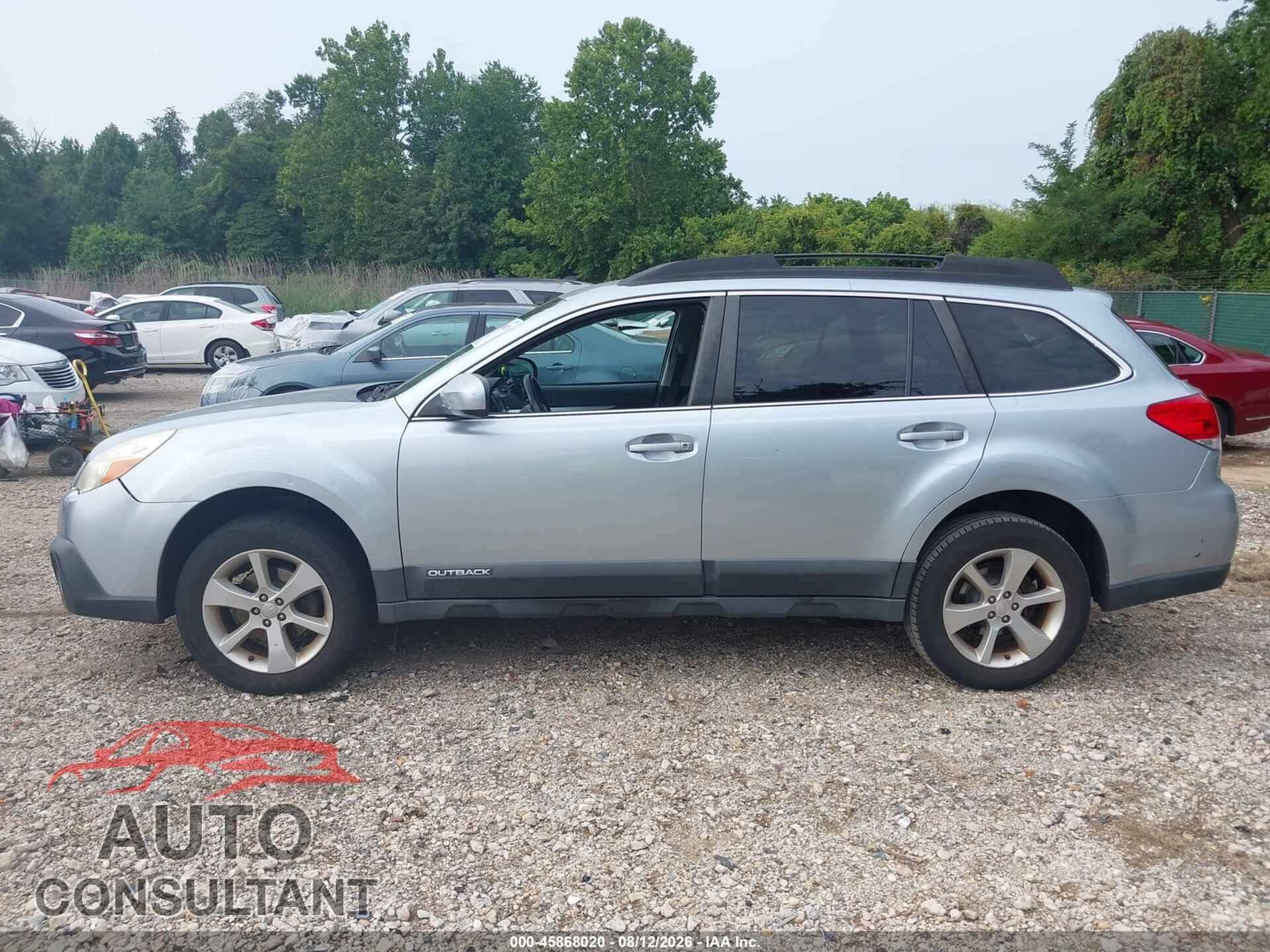 SUBARU OUTBACK 2014 - 4S4BRBCC4E3278532
