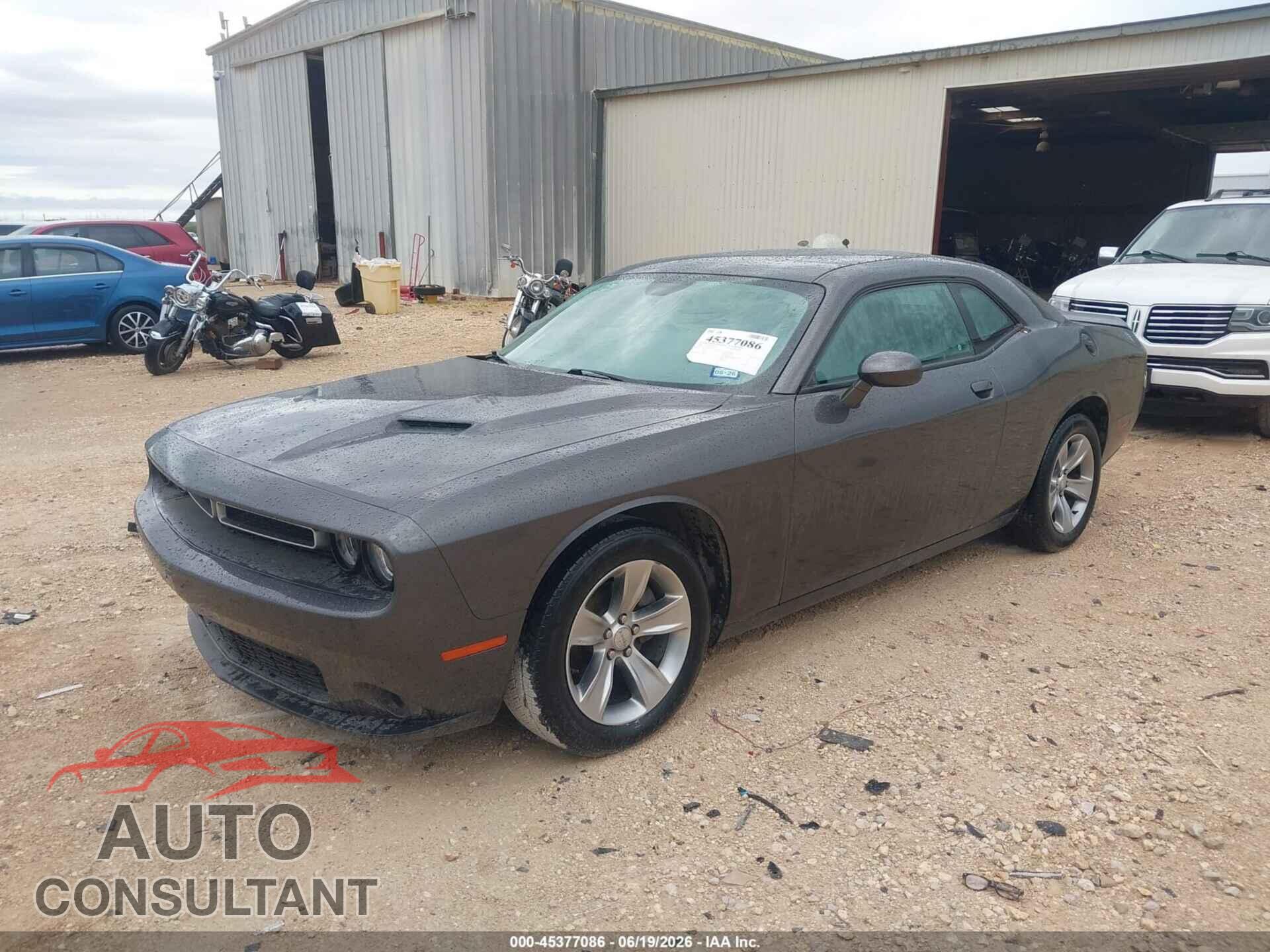 DODGE CHALLENGER 2018 - 2C3CDZAG9JH286854