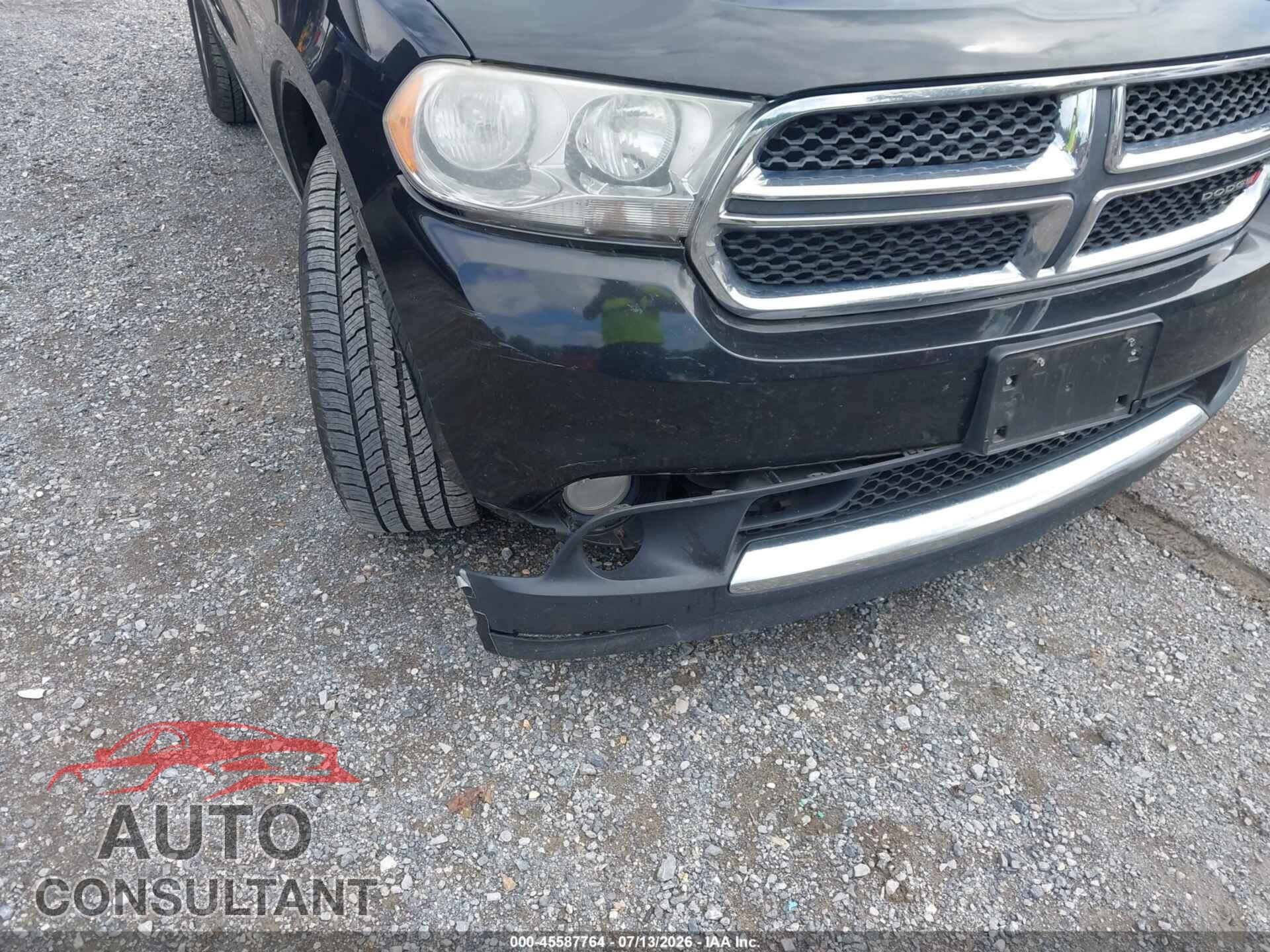 DODGE DURANGO 2013 - 1C4RDJAG4DC681507