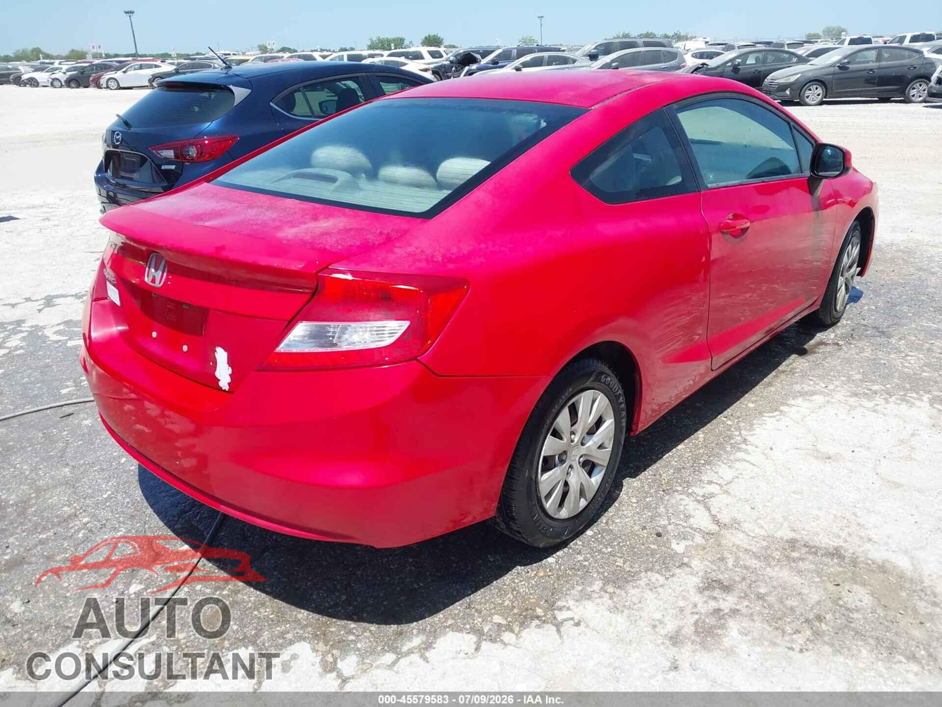 HONDA CIVIC 2012 - 2HGFG3B56CH545248