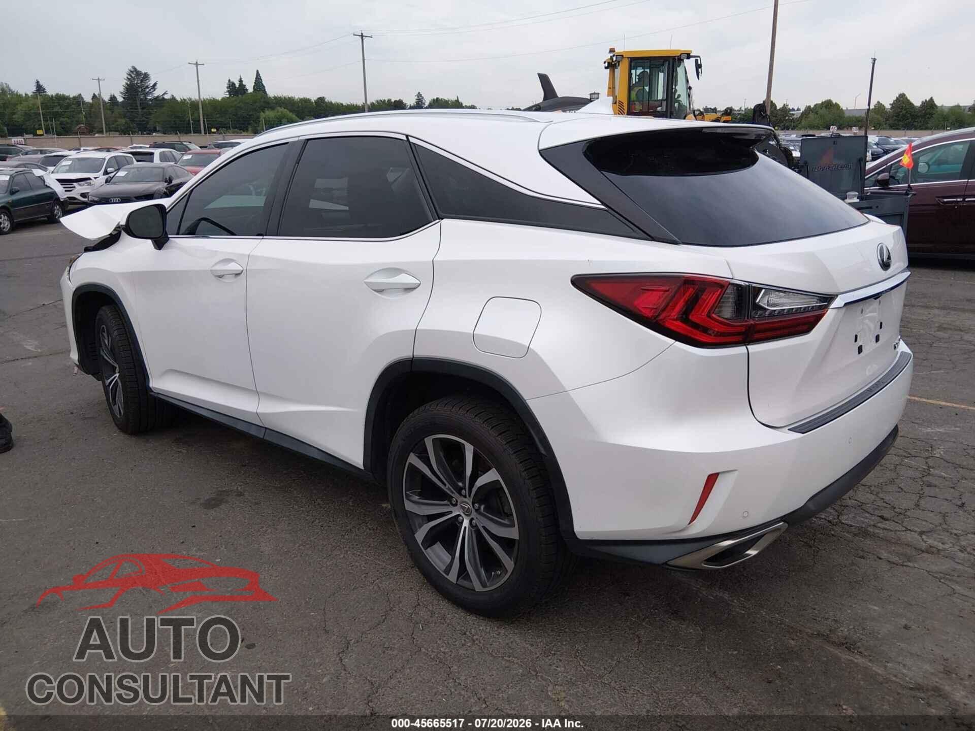 LEXUS RX 2017 - 2T2ZZMCA2HC059041