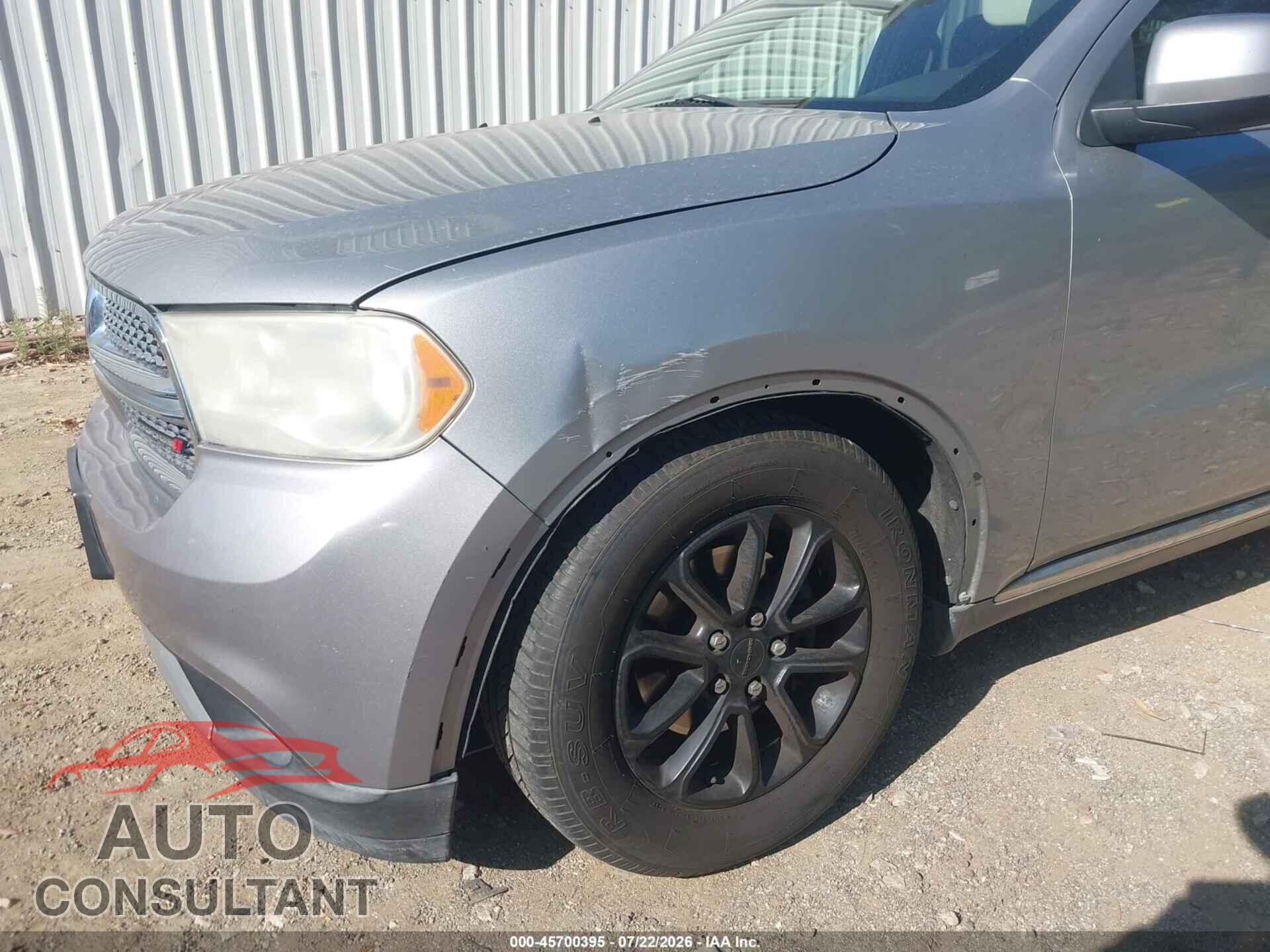 DODGE DURANGO 2013 - 1C4RDHAGXDC692942