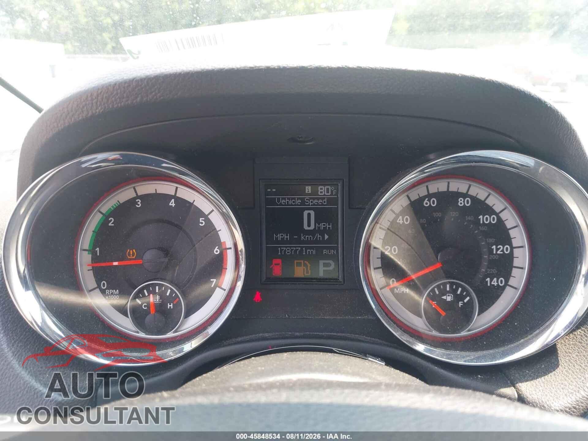 DODGE DURANGO 2011 - 1D4SD5GT6BC661269