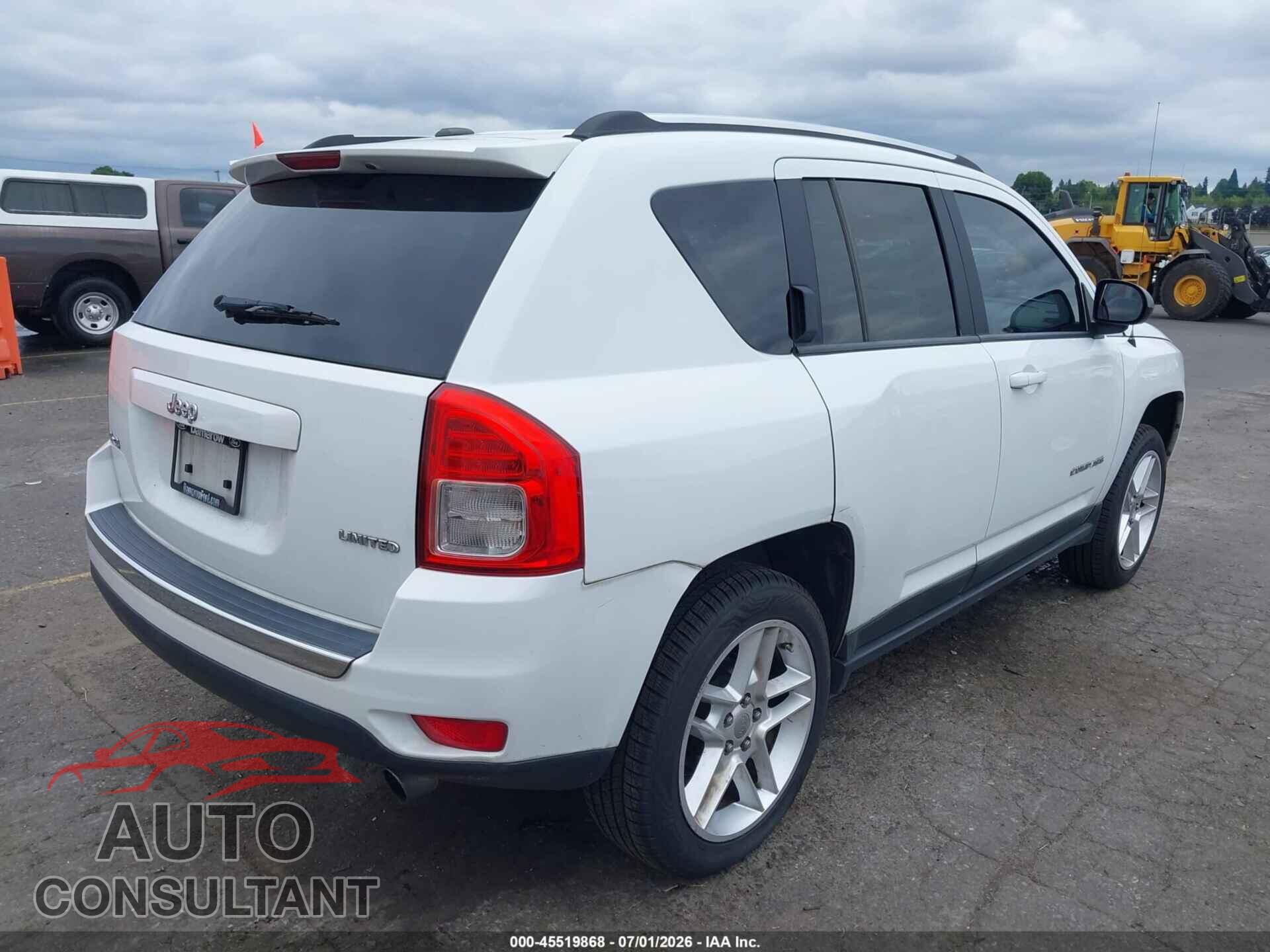 JEEP COMPASS 2011 - 1J4NF5FB8BD176536
