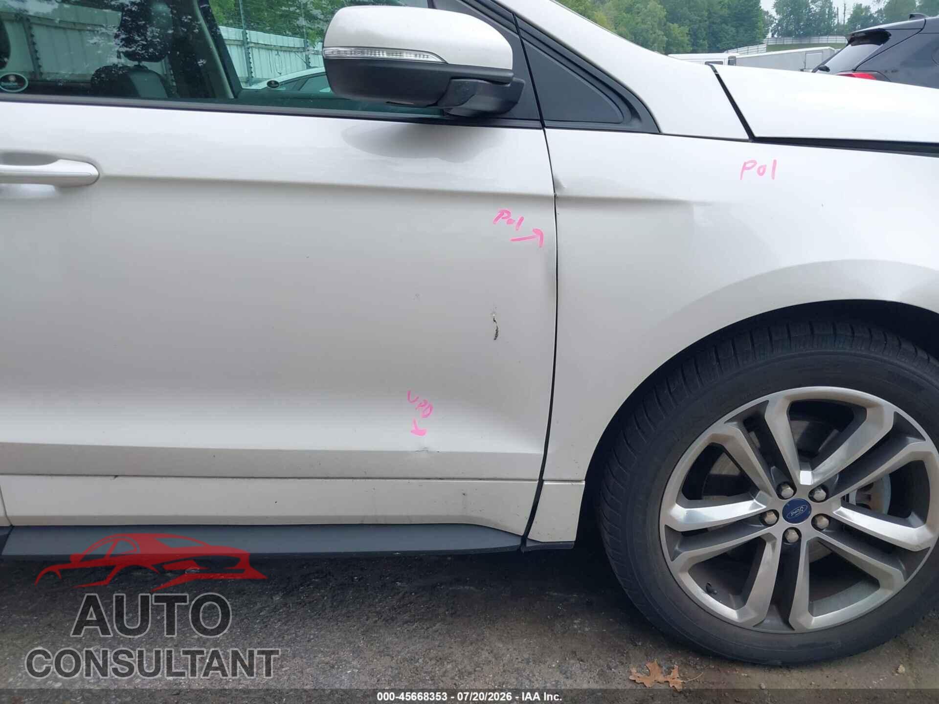 FORD EDGE 2015 - 2FMTK4AP1FBB01237
