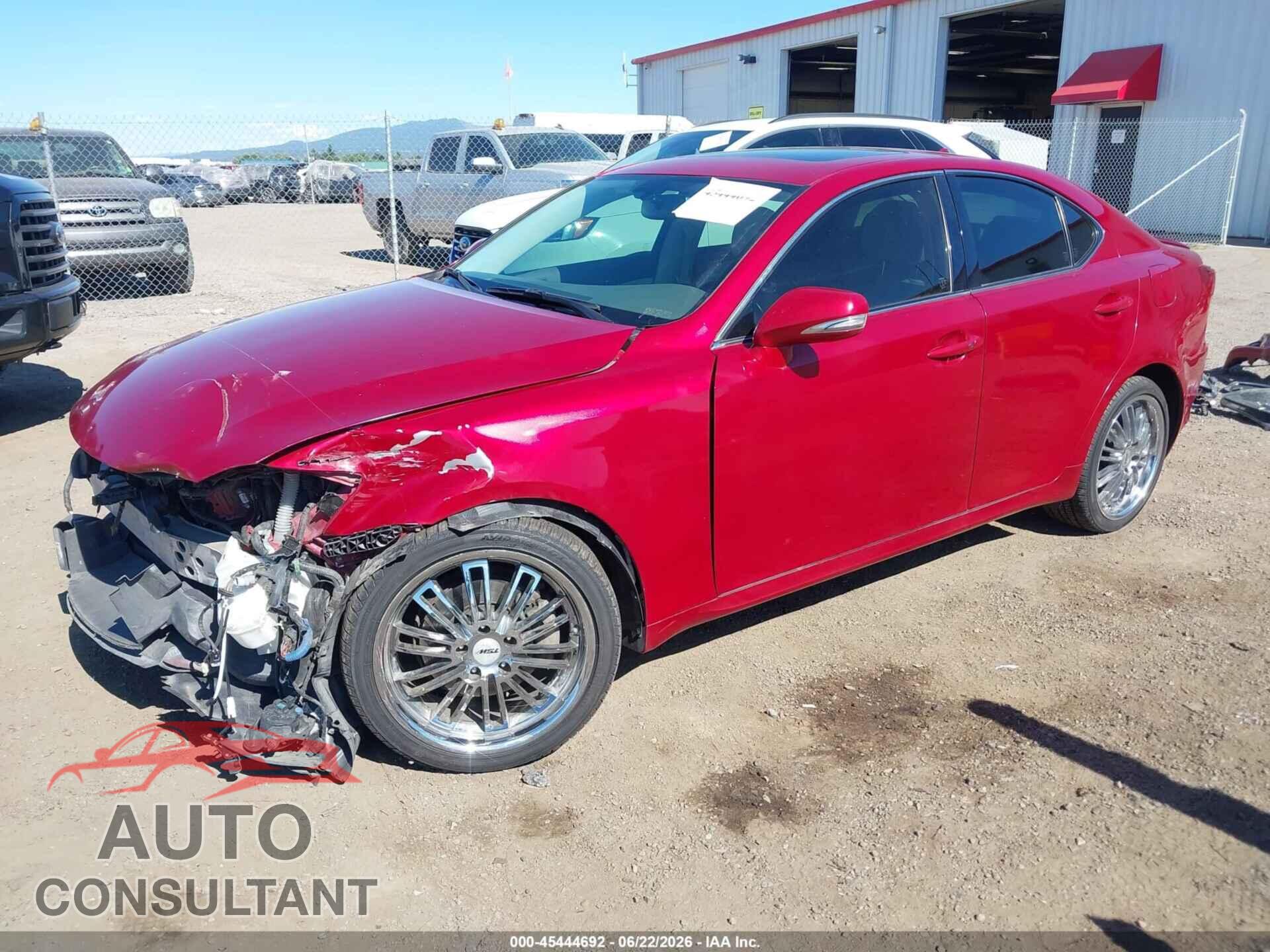 LEXUS IS 250 2012 - JTHCF5C28C2035950