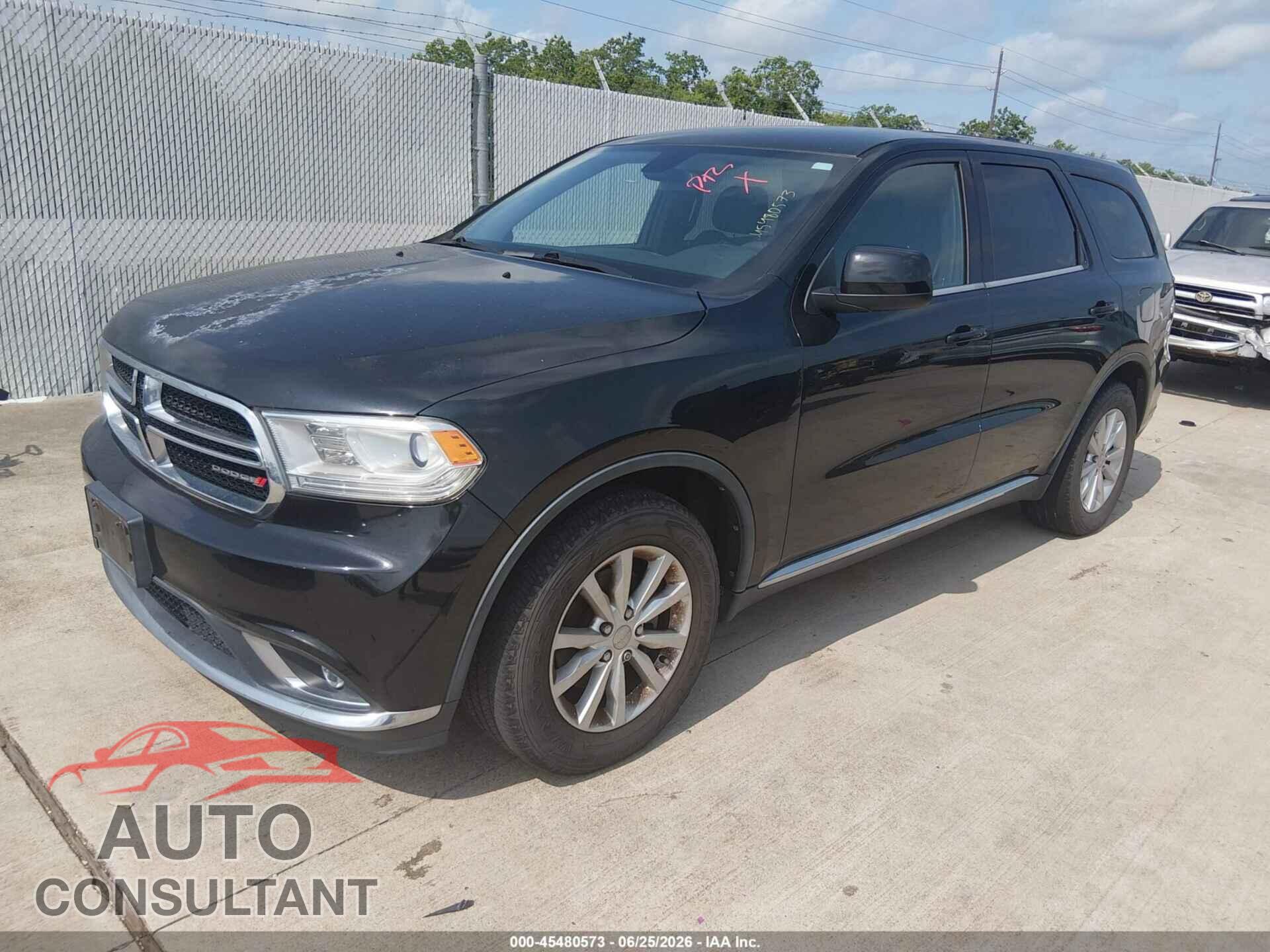 DODGE DURANGO 2015 - 1C4RDHAGXFC120370