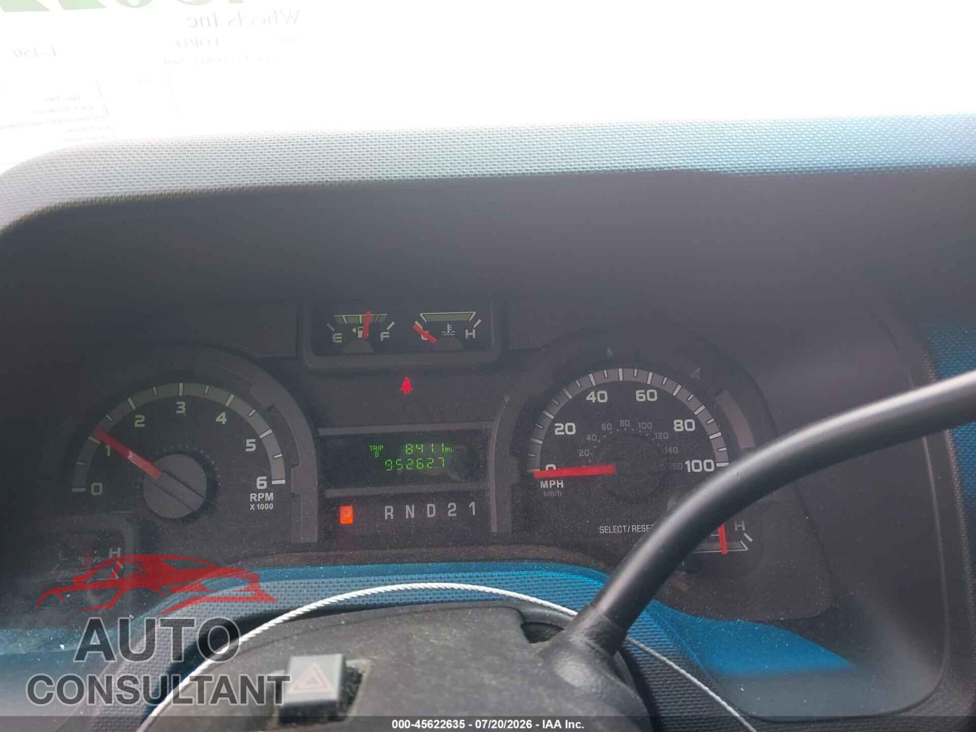 FORD E-150 2009 - 1FTNE14W69DA23669