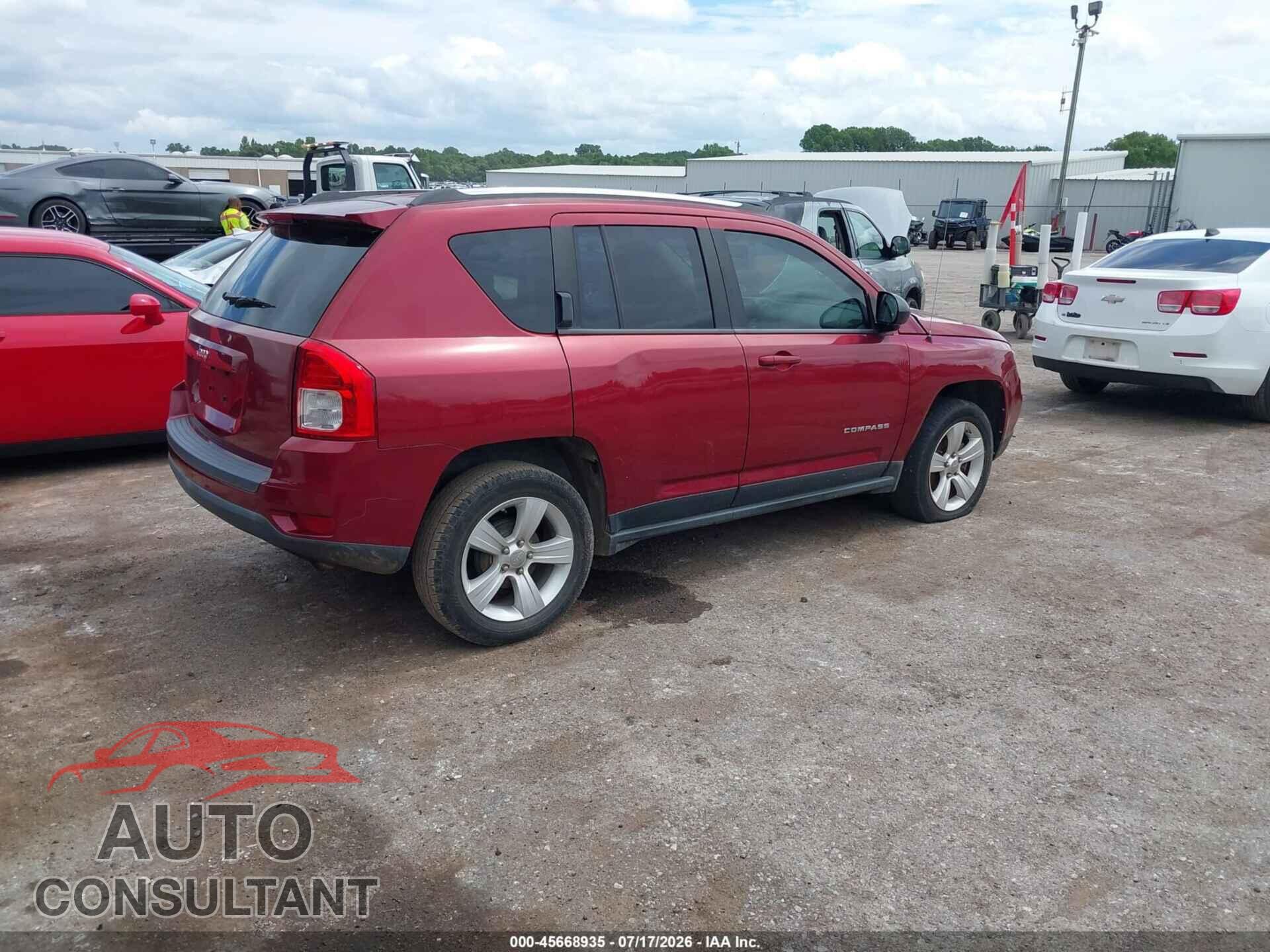 JEEP COMPASS 2012 - 1C4NJCBAXCD610477
