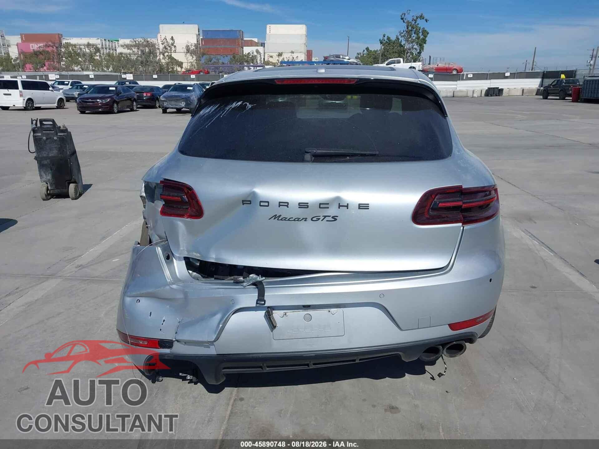PORSCHE MACAN 2017 - WP1AG2A59HLB53376
