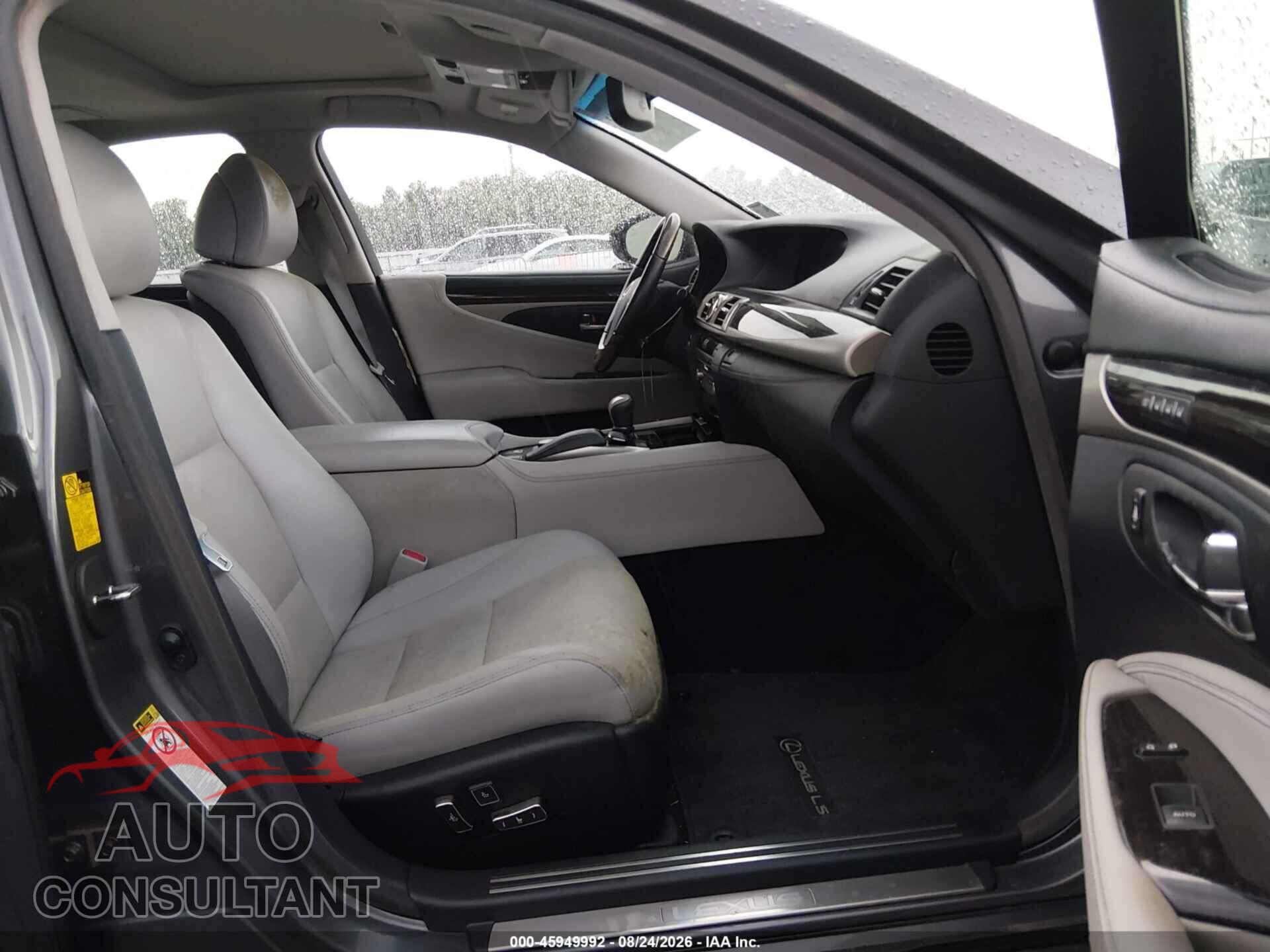 LEXUS LS 460 2013 - JTHBL5EF4D5113919