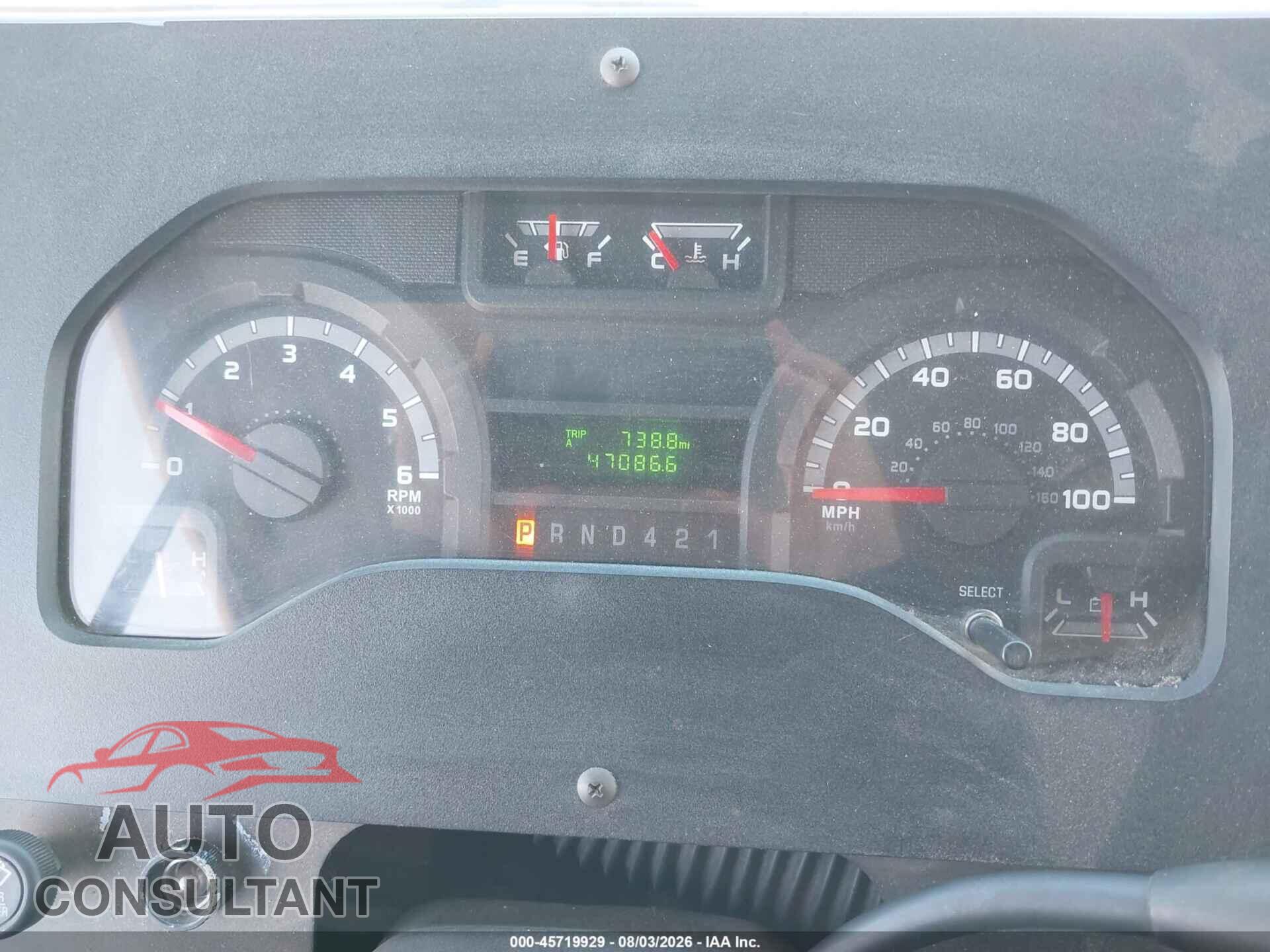 FORD E-350 STRIPPED 2017 - 1FC3E3KS7HDC66473