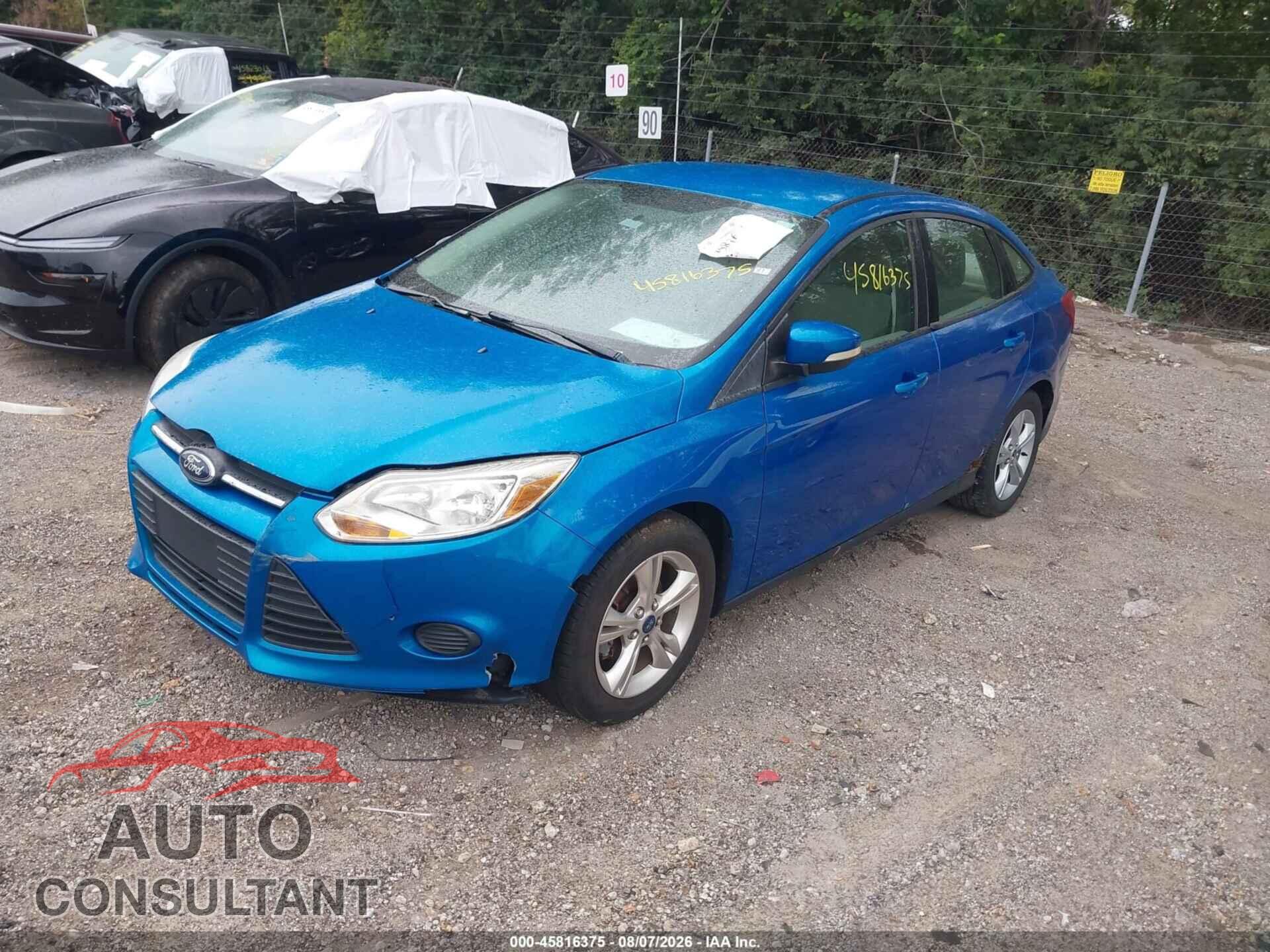 FORD FOCUS 2013 - 1FADP3F23DL371994