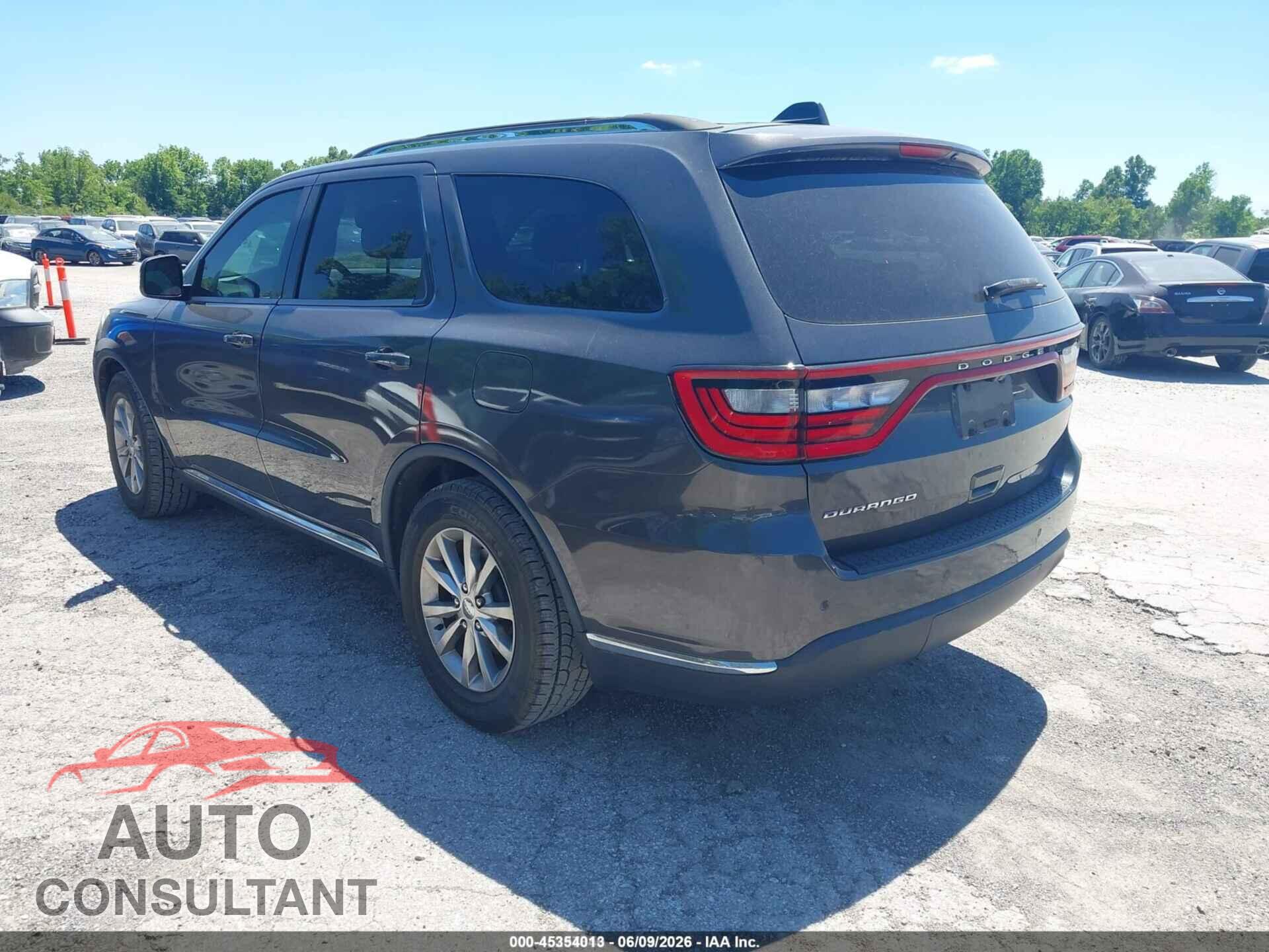 DODGE DURANGO 2017 - 1C4RDHAG0HC923661