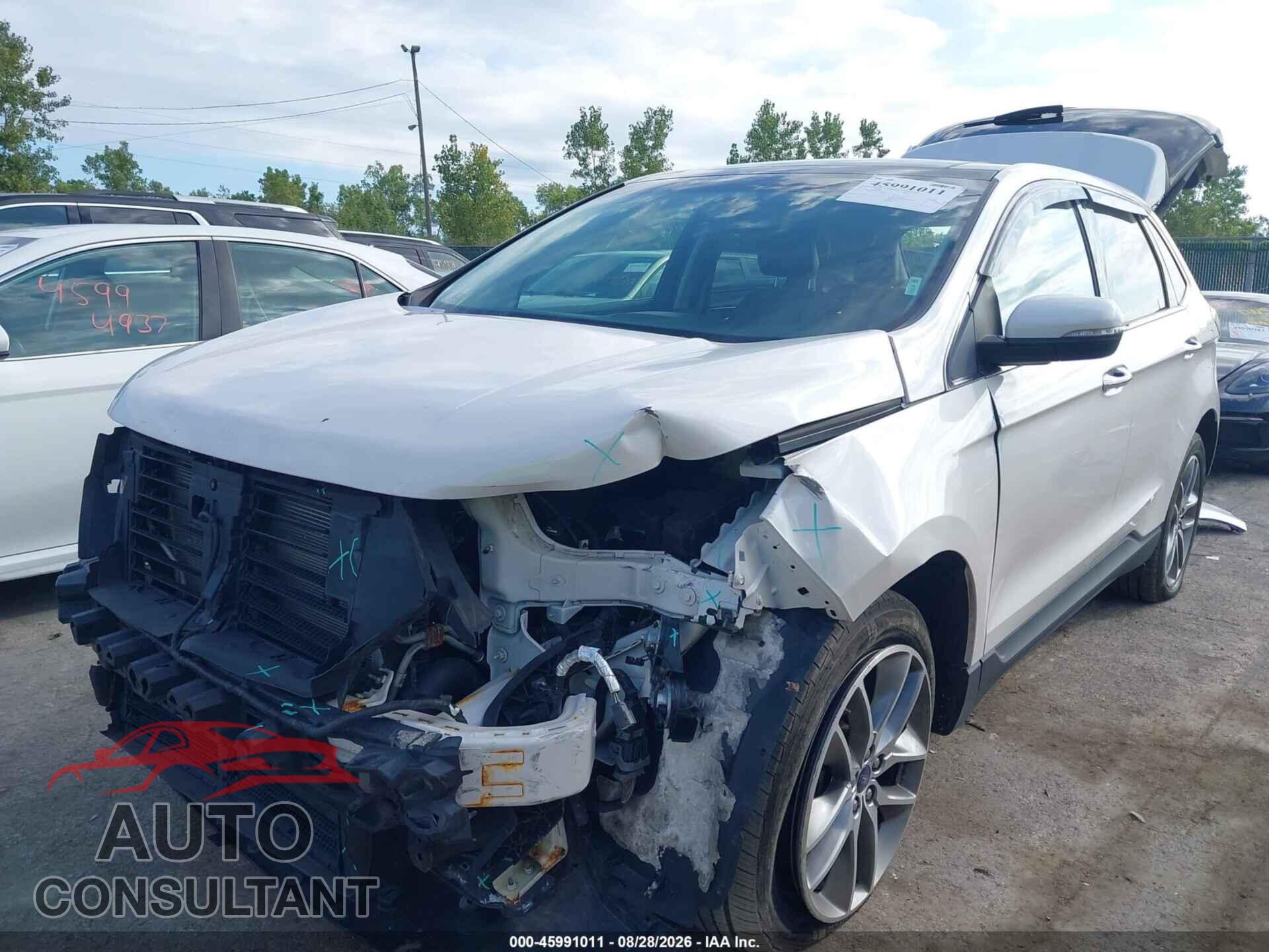 FORD EDGE 2017 - 2FMPK4K96HBC67659