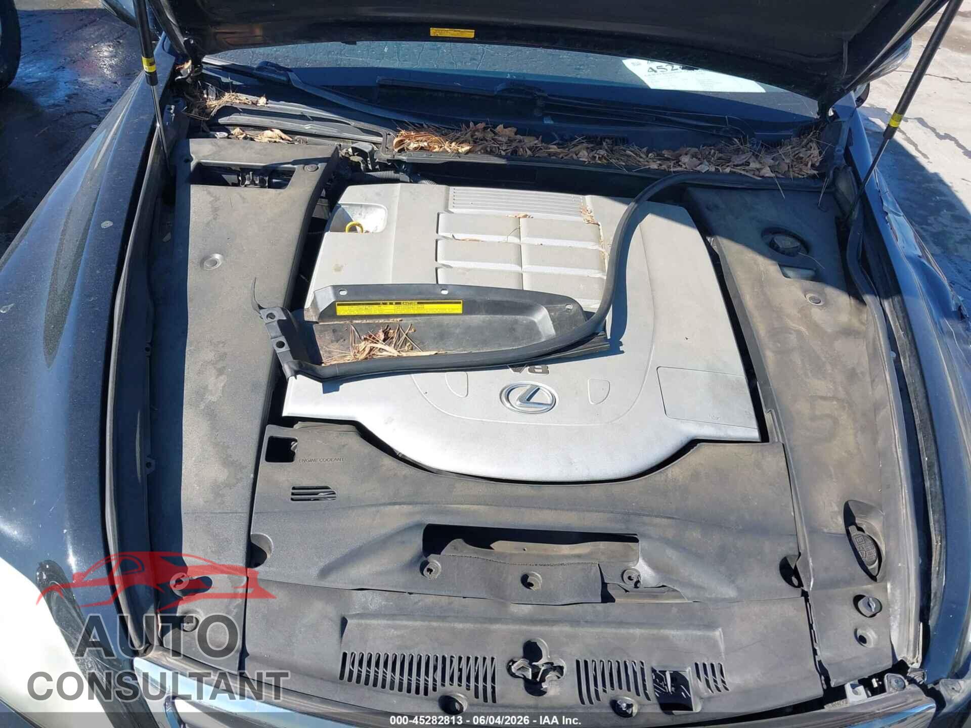 LEXUS LS 460 2012 - JTHCL5EF5C5014920