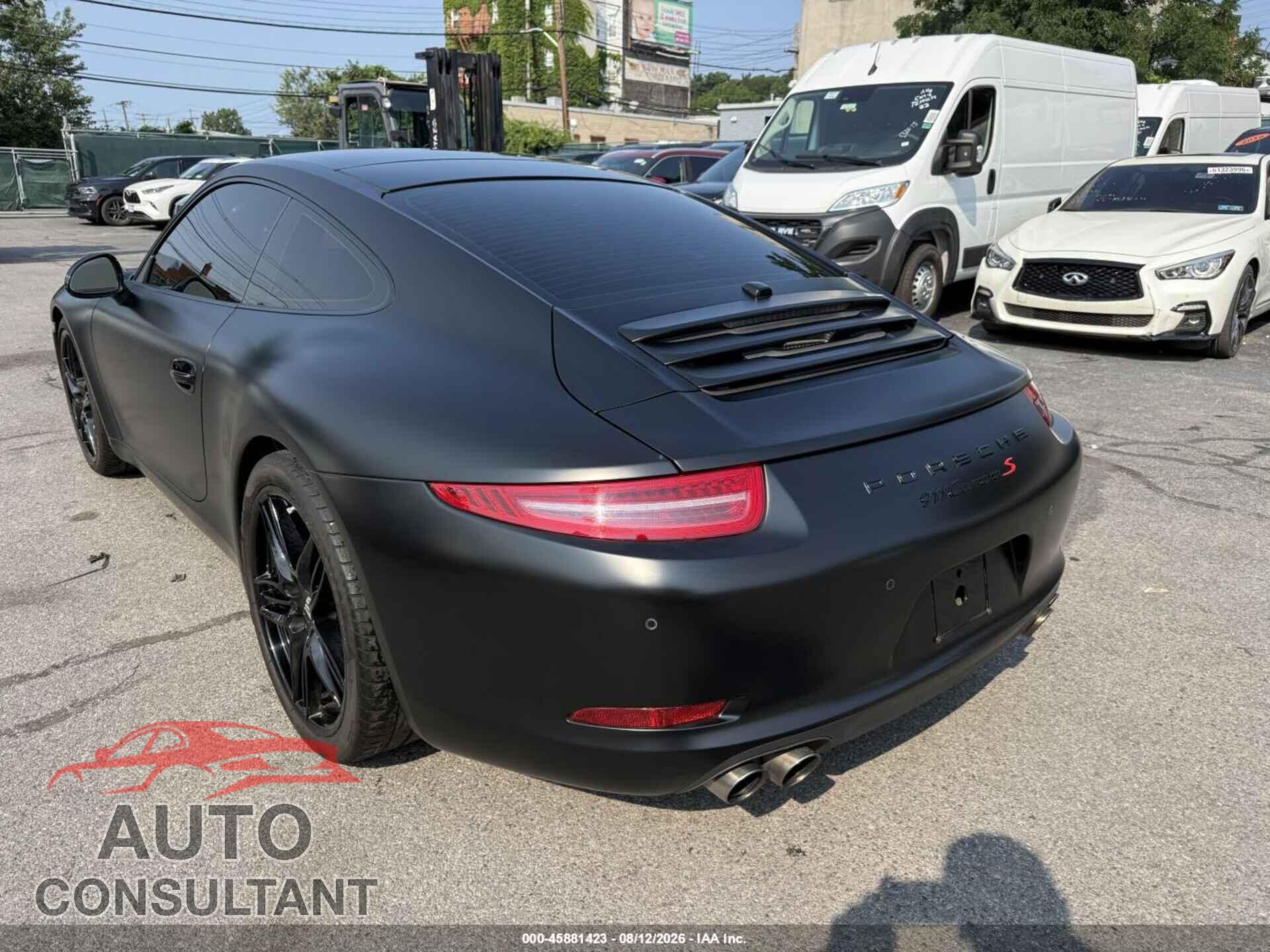 PORSCHE 911 2012 - WP0AB2A93CS120410