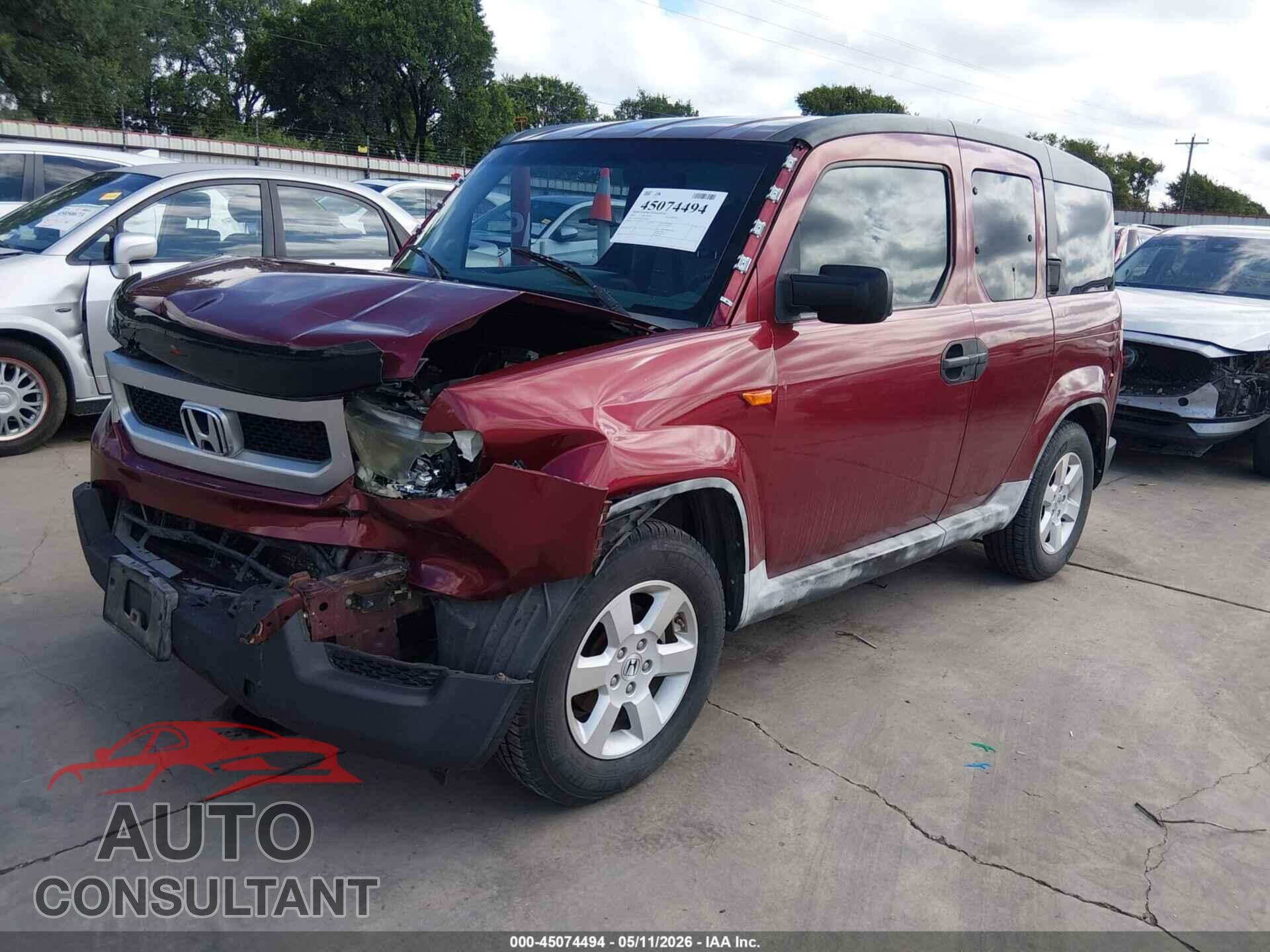 HONDA ELEMENT 2010 - 5J6YH2H77AL009426