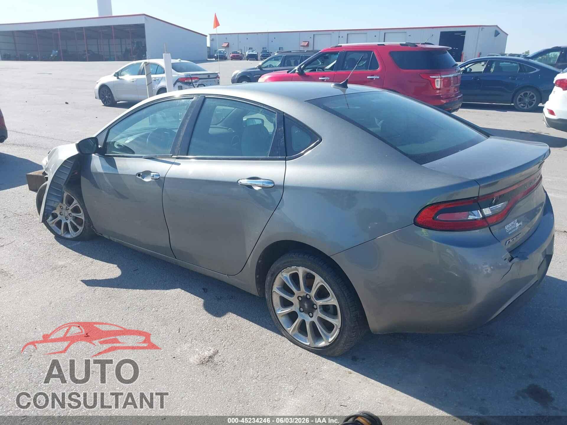 DODGE DART 2013 - 1C3CDFCA7DD131504