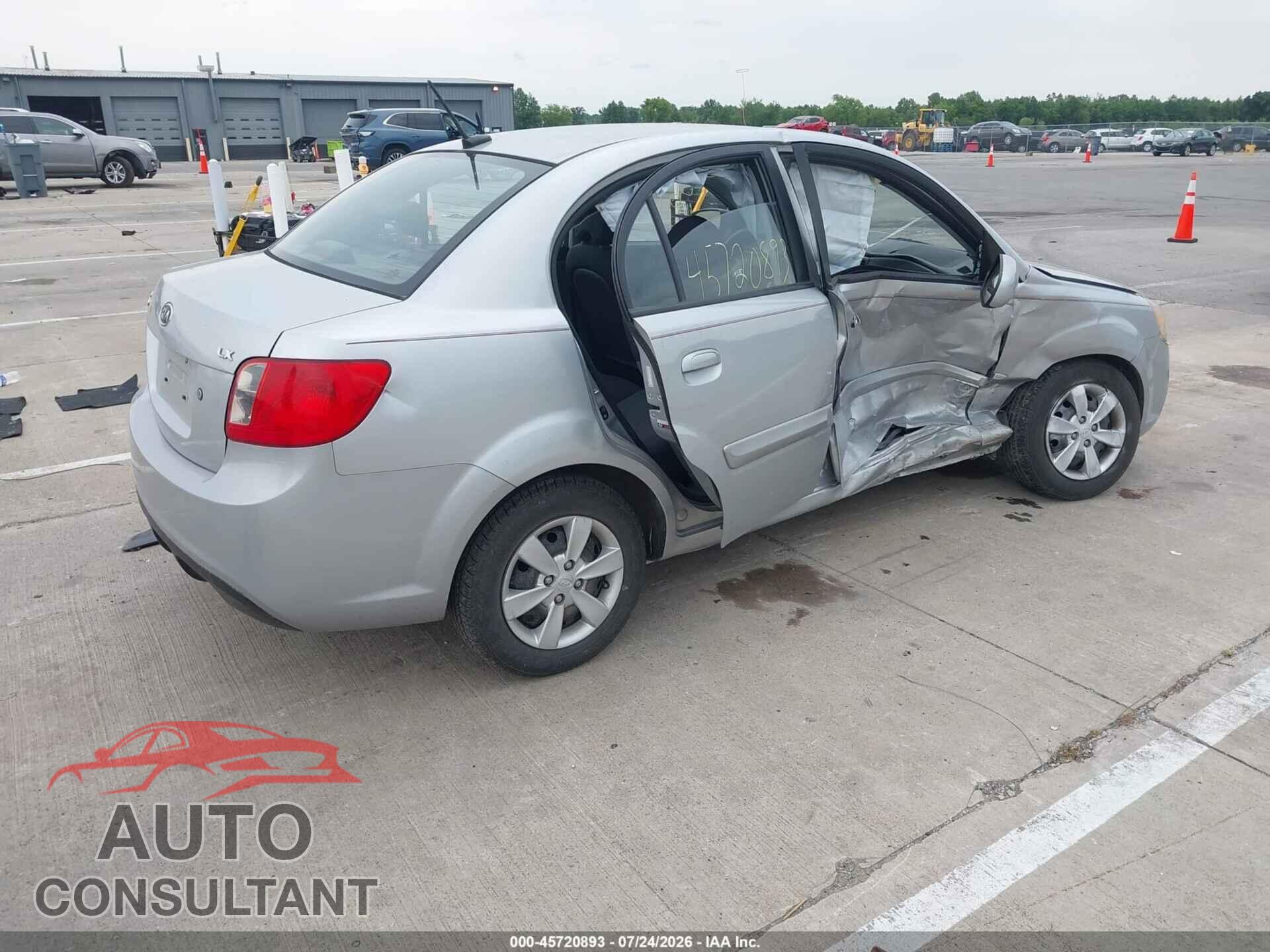 KIA RIO 2011 - KNADH4A30B6748402