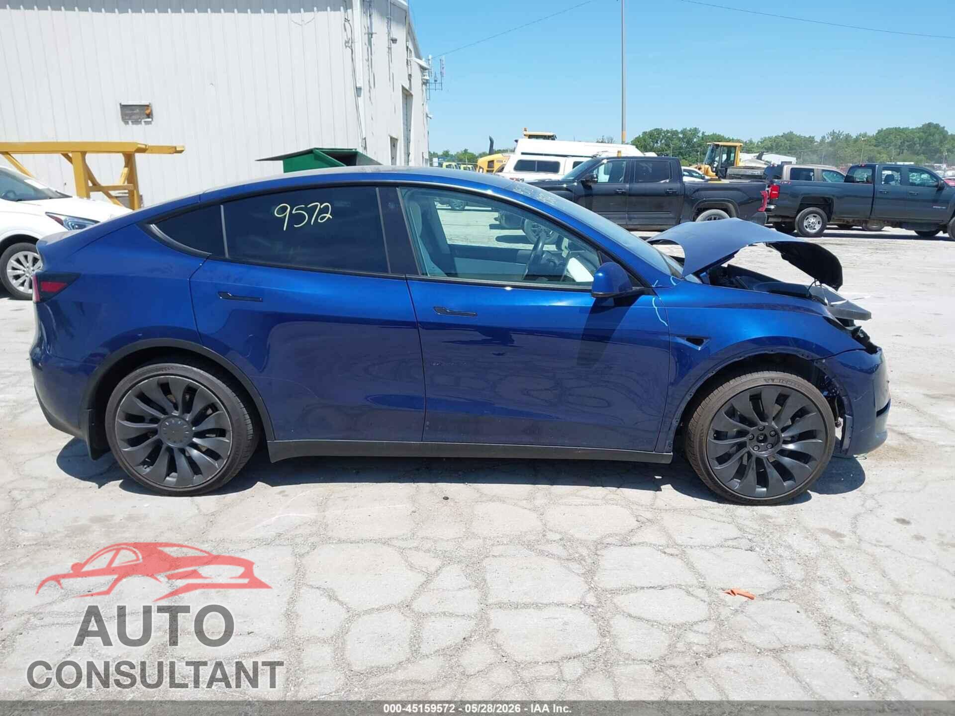 TESLA MODEL Y 2022 - 7SAYGDEE0NF373223