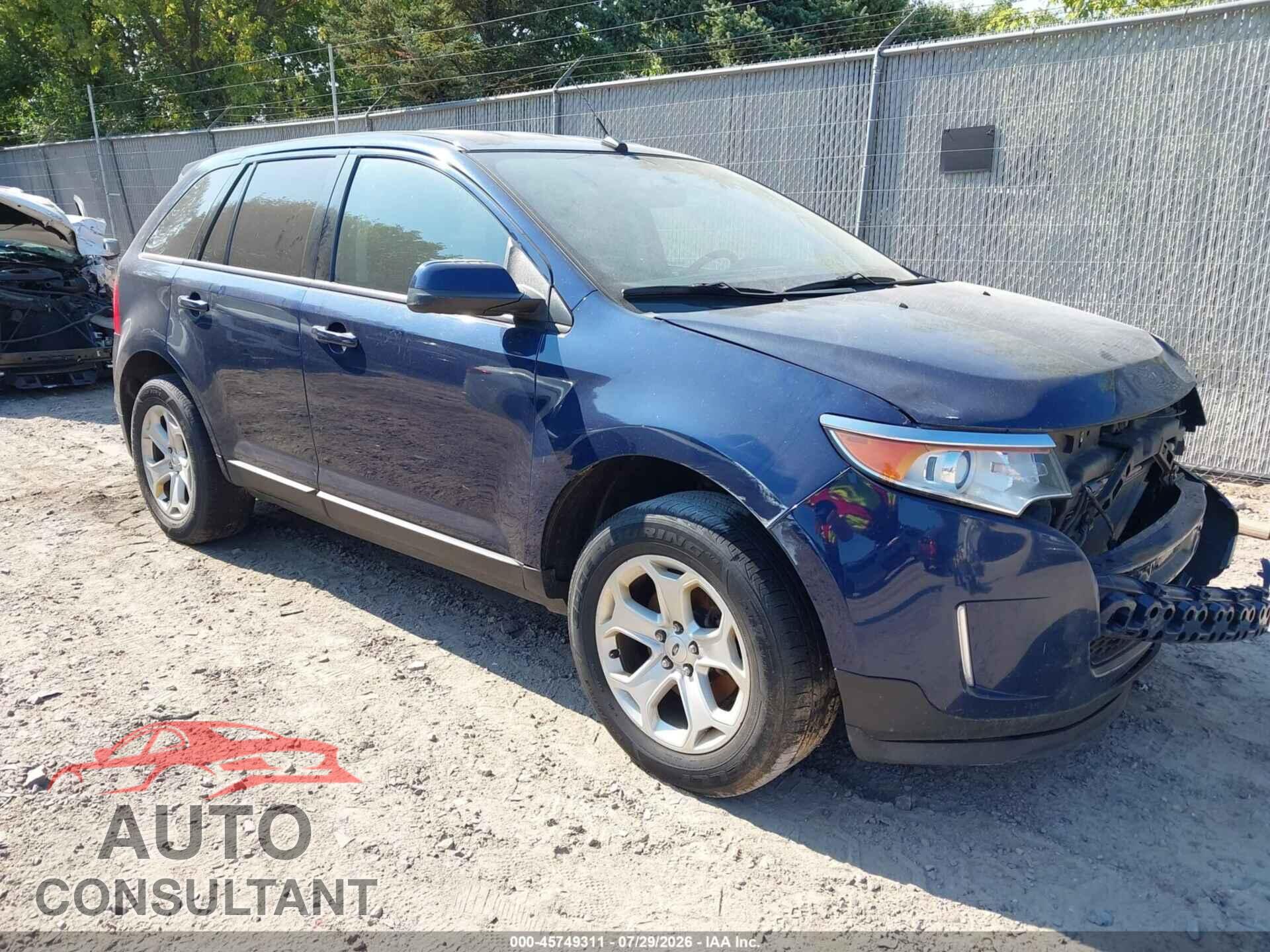 FORD EDGE 2012 - 2FMDK4JC4CBA30726