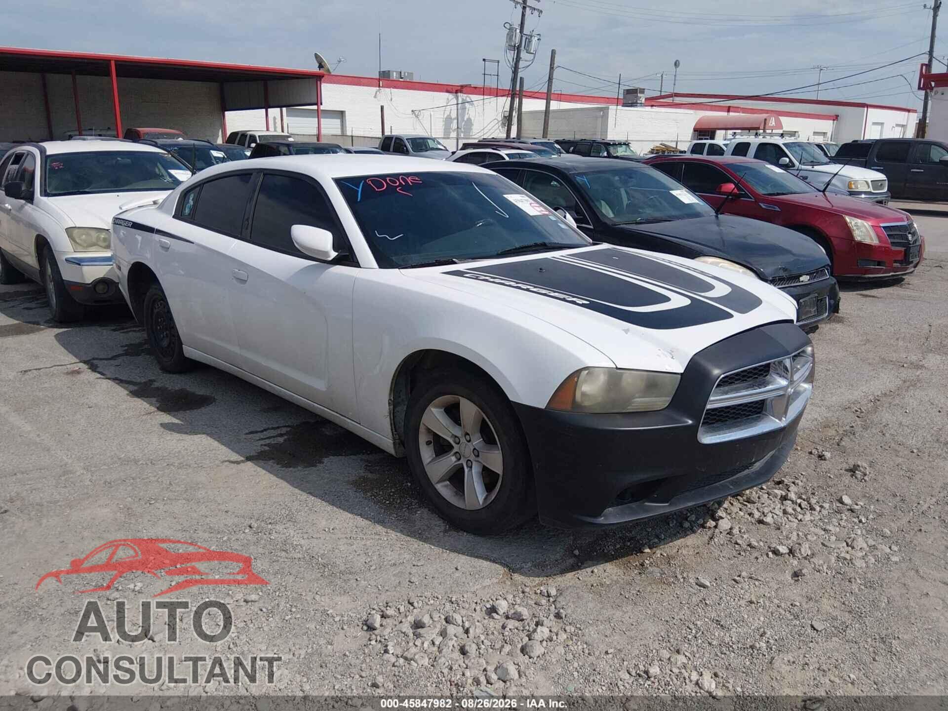 DODGE CHARGER 2012 - 2C3CDXBG0CH211529
