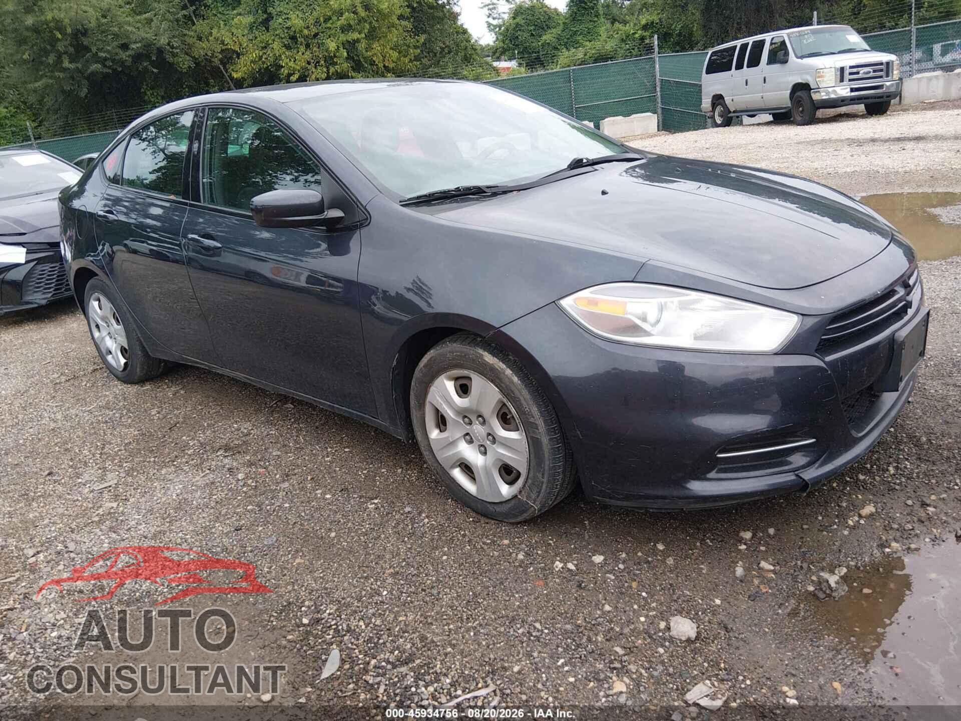 DODGE DART 2014 - 1C3CDFAA5ED747030
