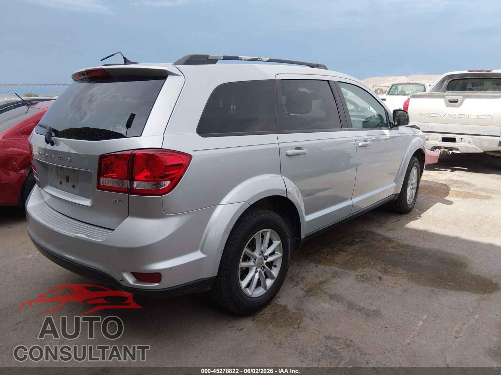 DODGE JOURNEY 2014 - 3C4PDCBGXET244537